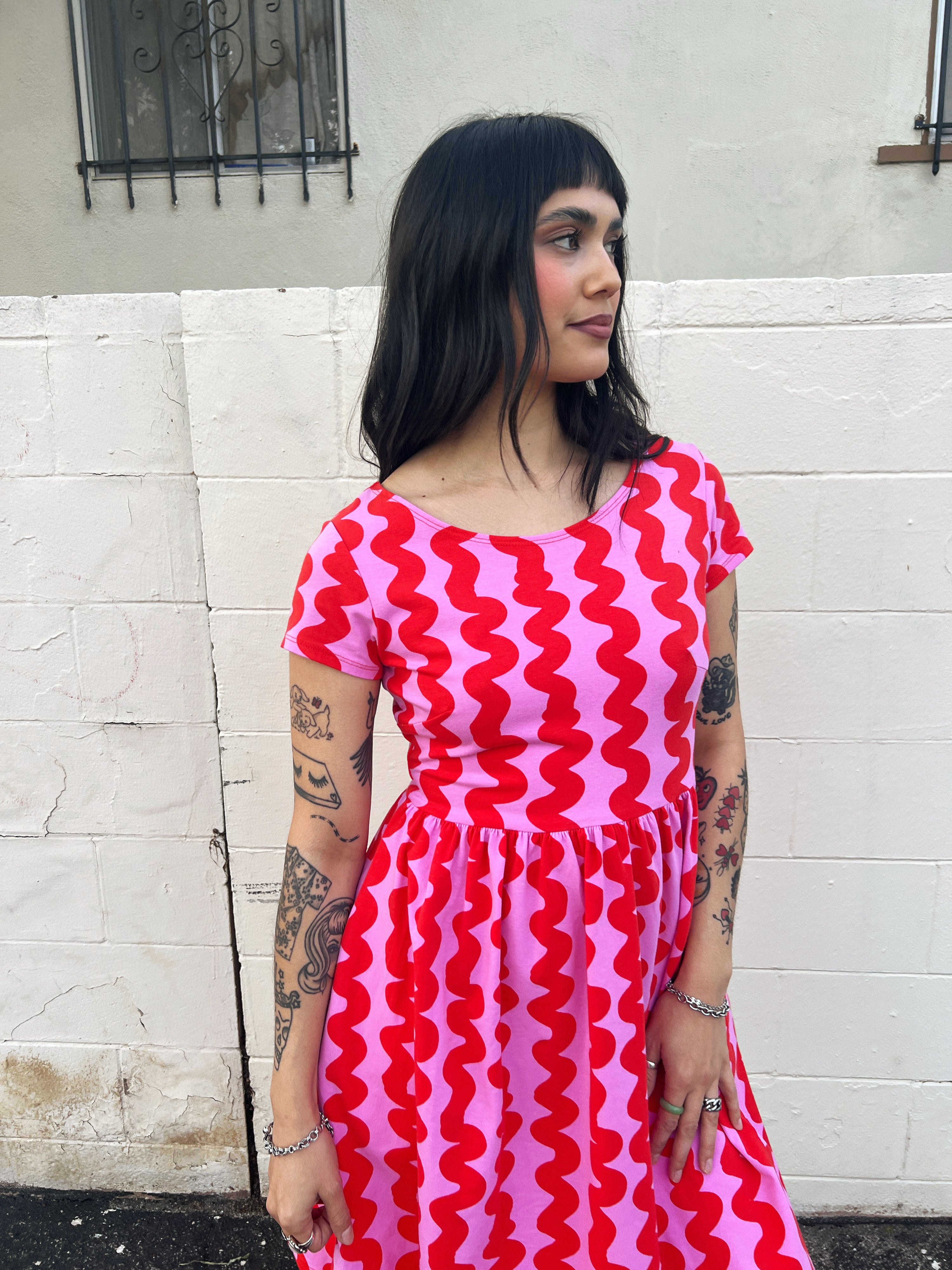 Lucy Dress Squiggle