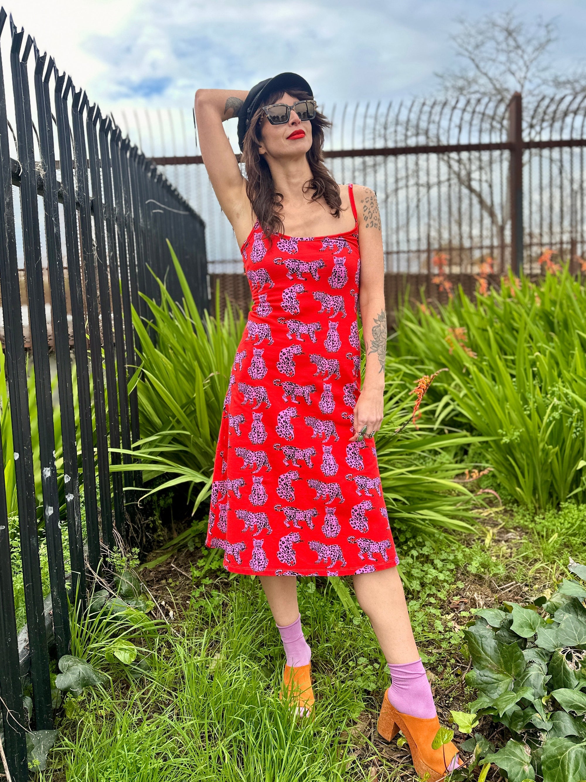 Spaghetti Slip Dress Sondler Cat