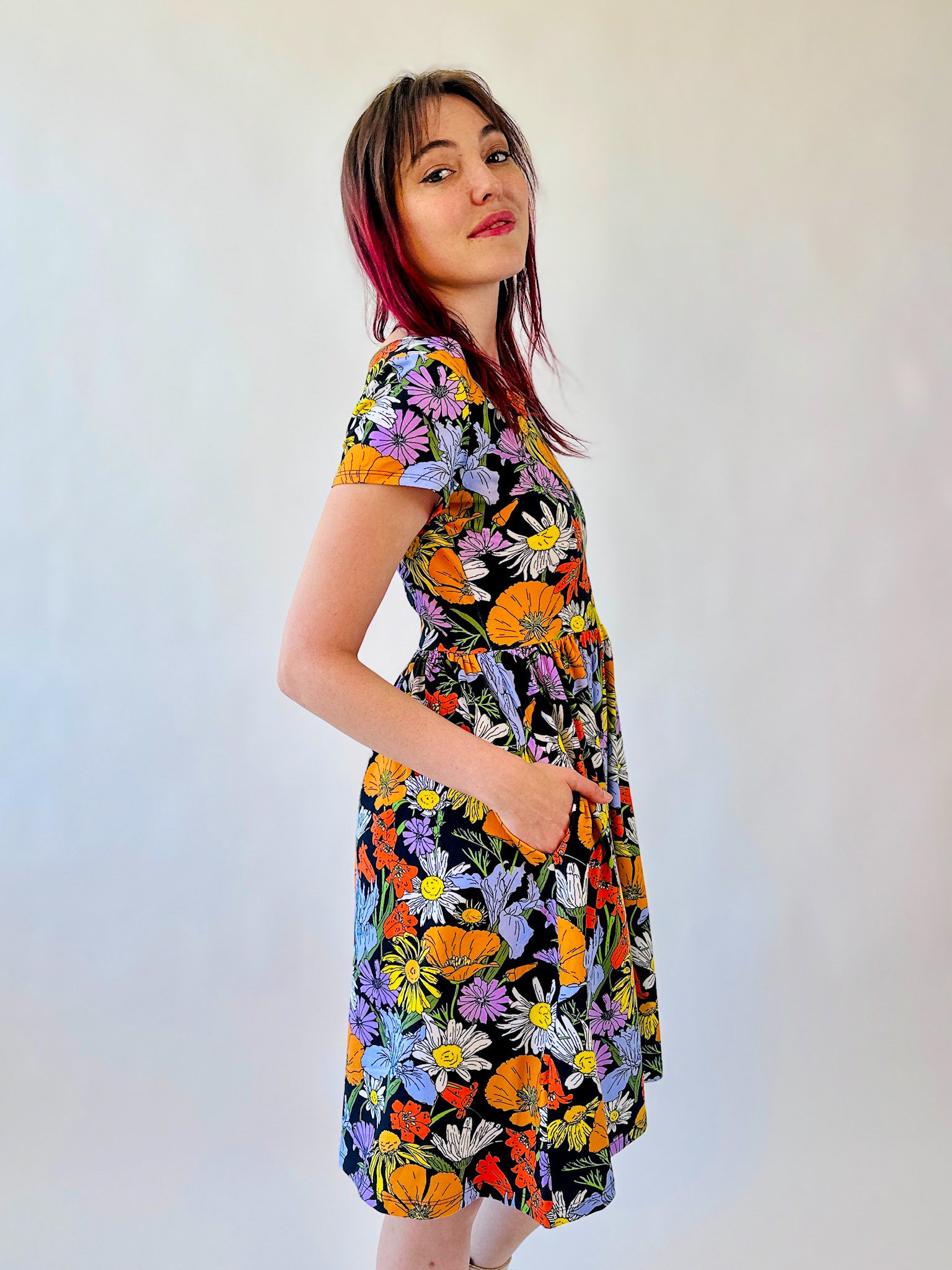 Lucy Dress Wildflowers