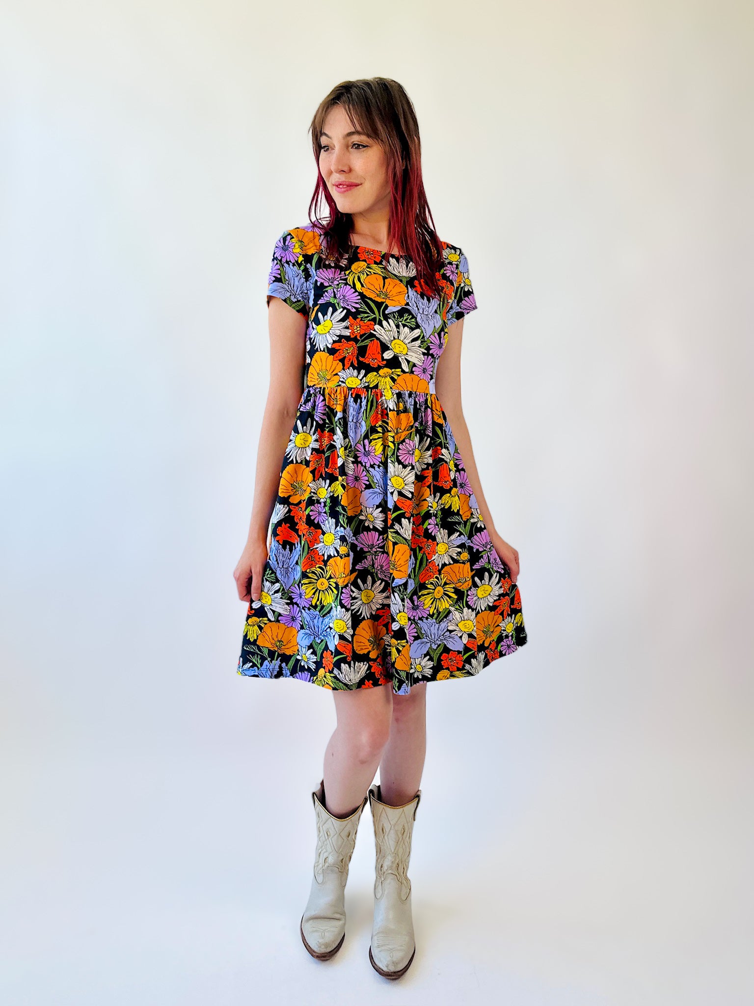 Lucy Dress Wildflowers