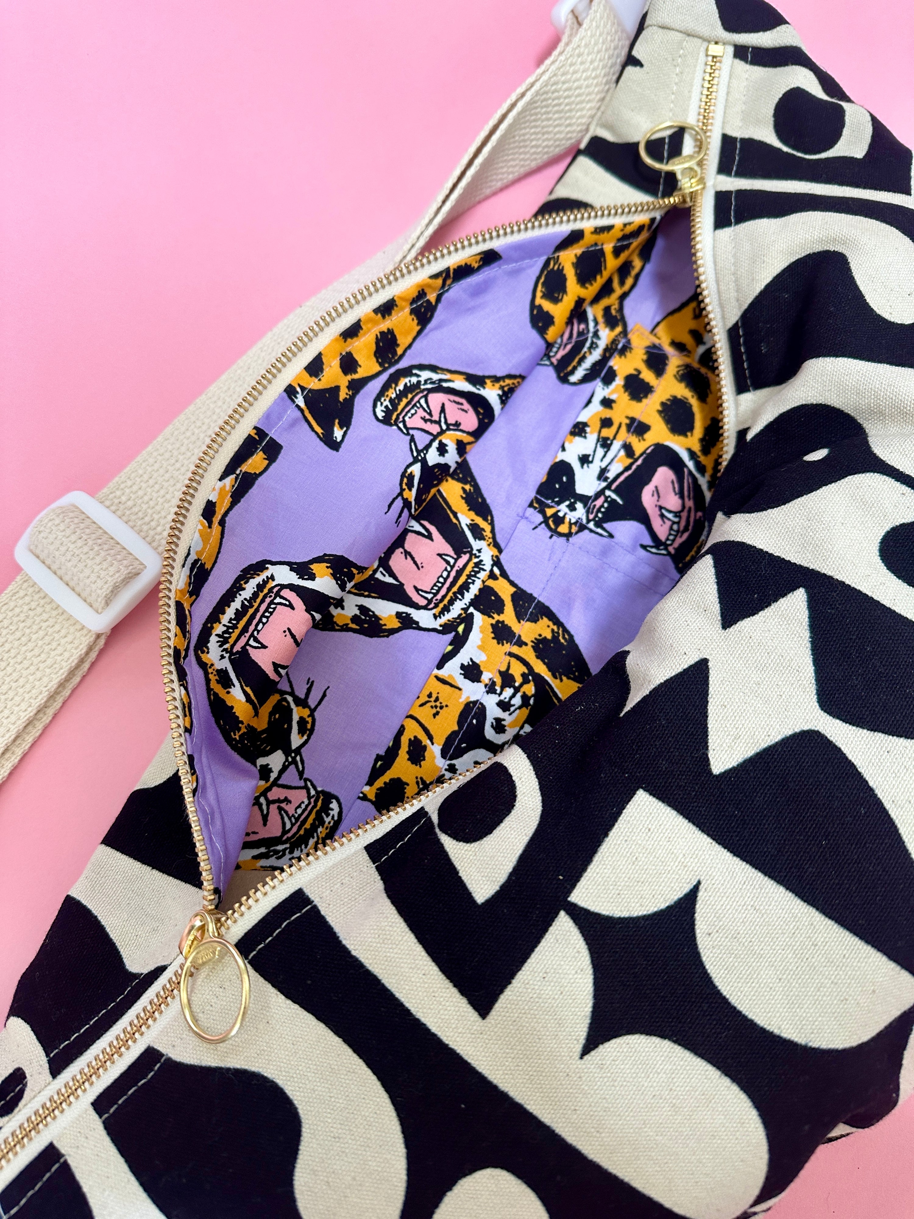 Mini Messenger Bag - Illusions