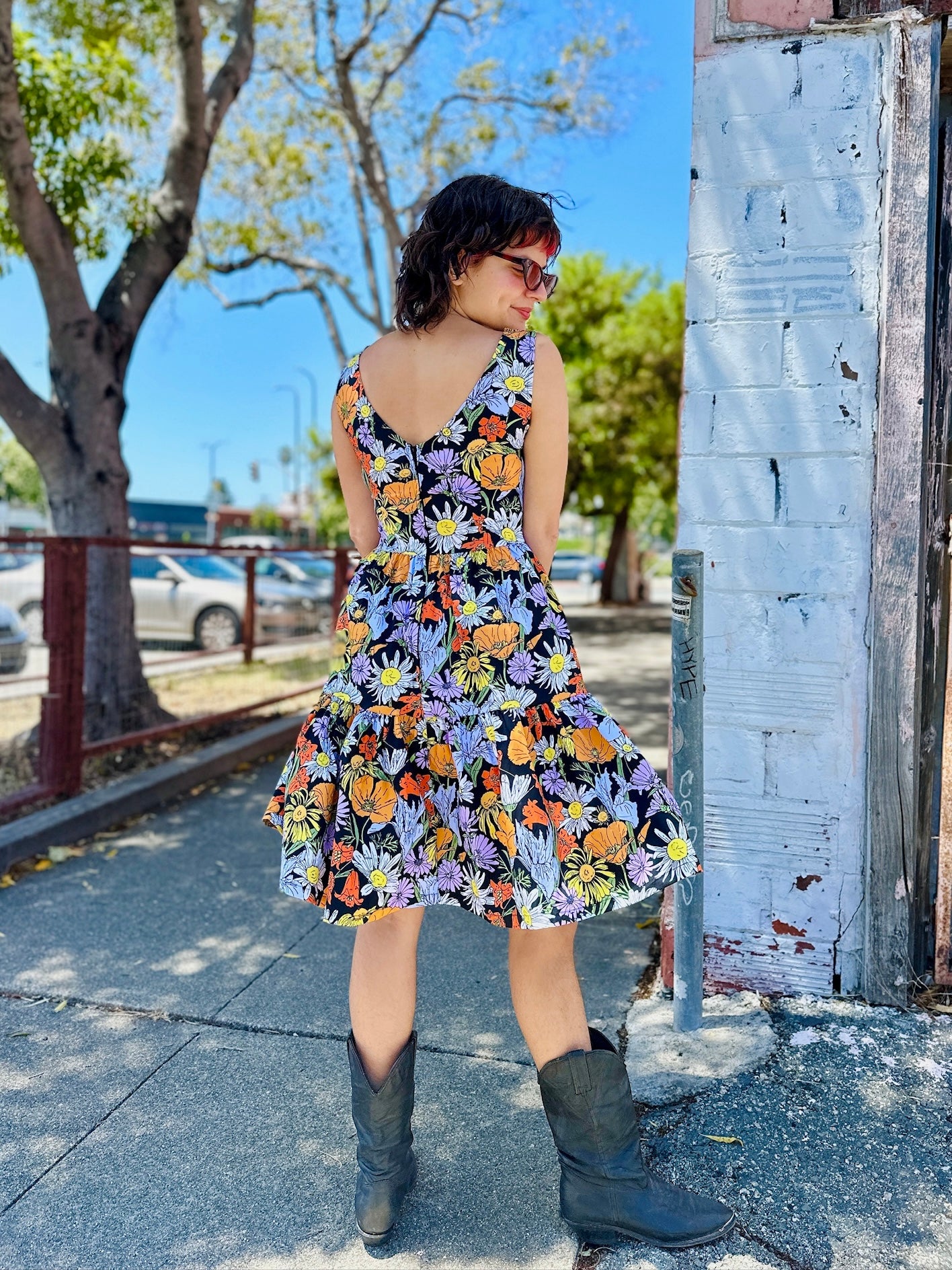 Western Dress Wildflowers