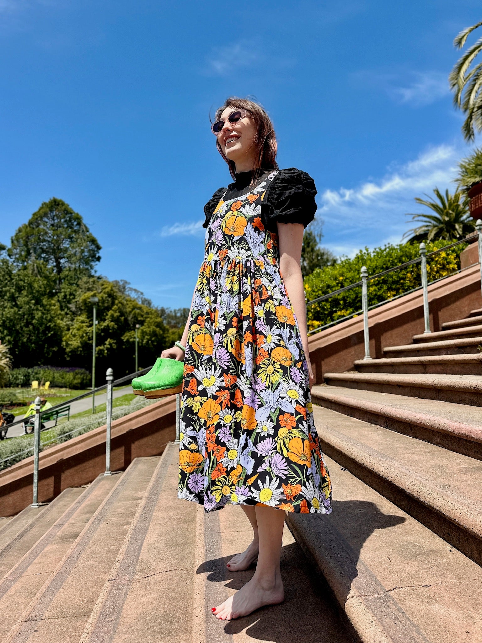 Rayon Naomi Wildflowers