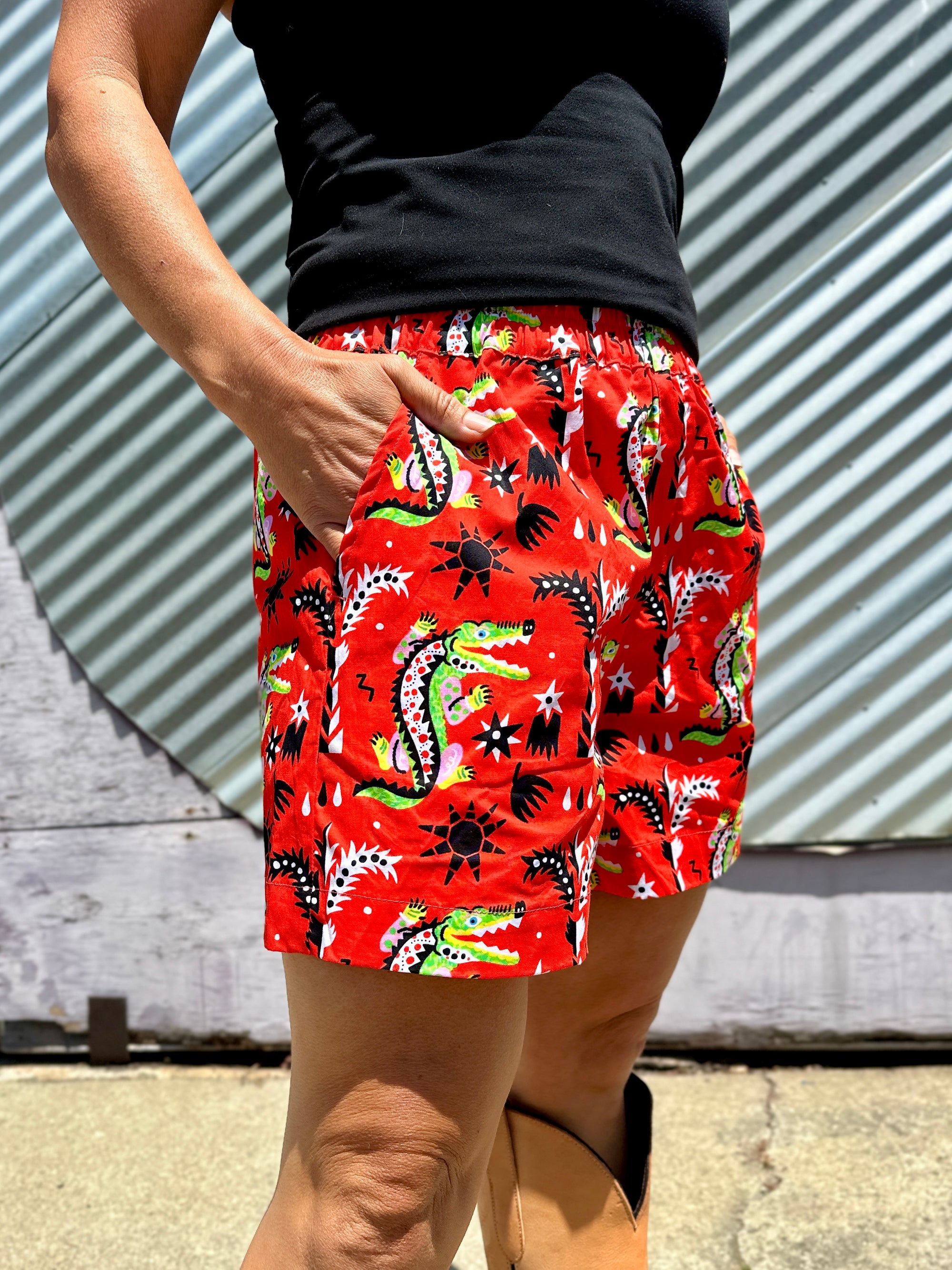 Boxer Short Crocodilo
