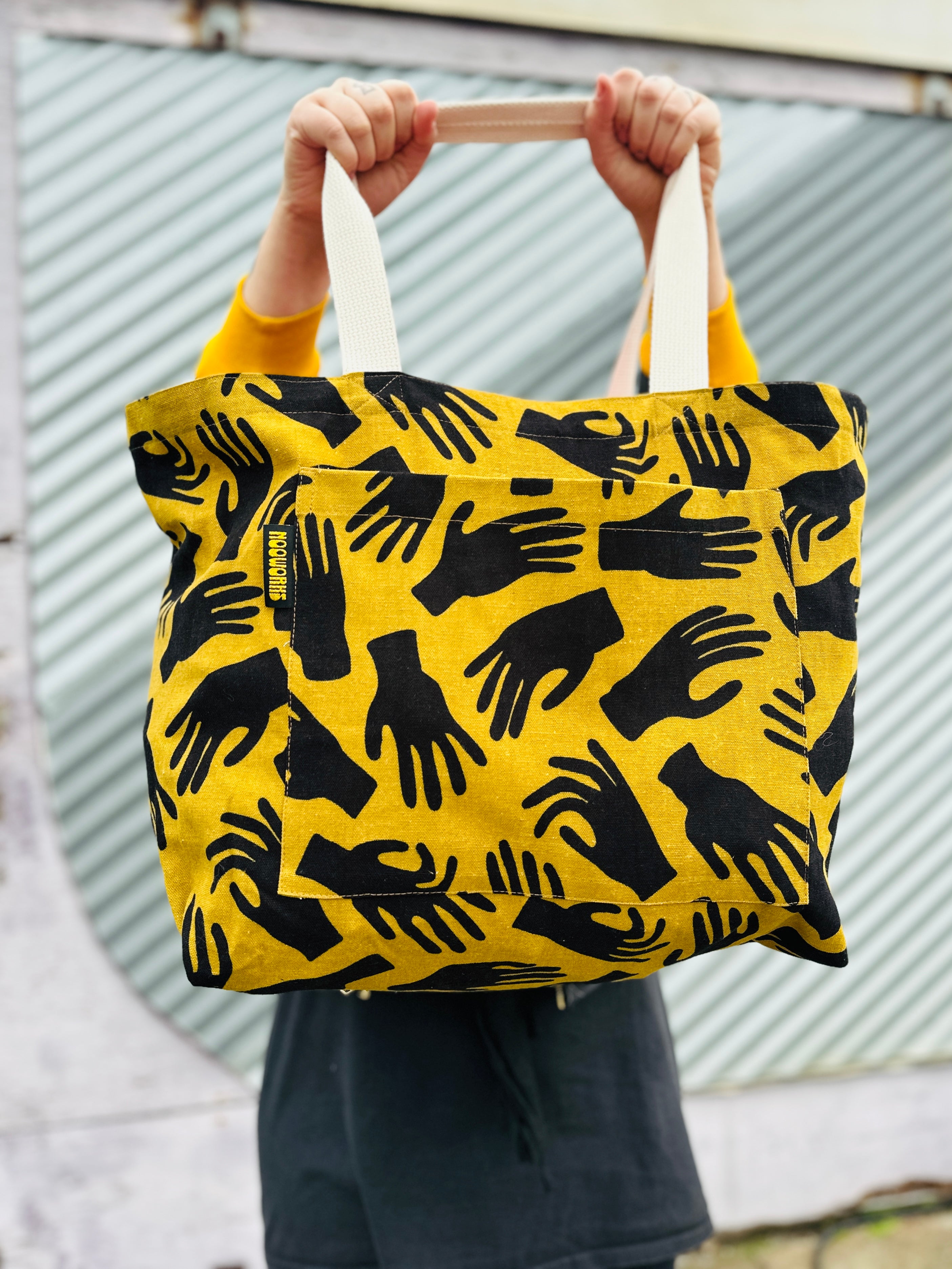 The Mega Tote Hands