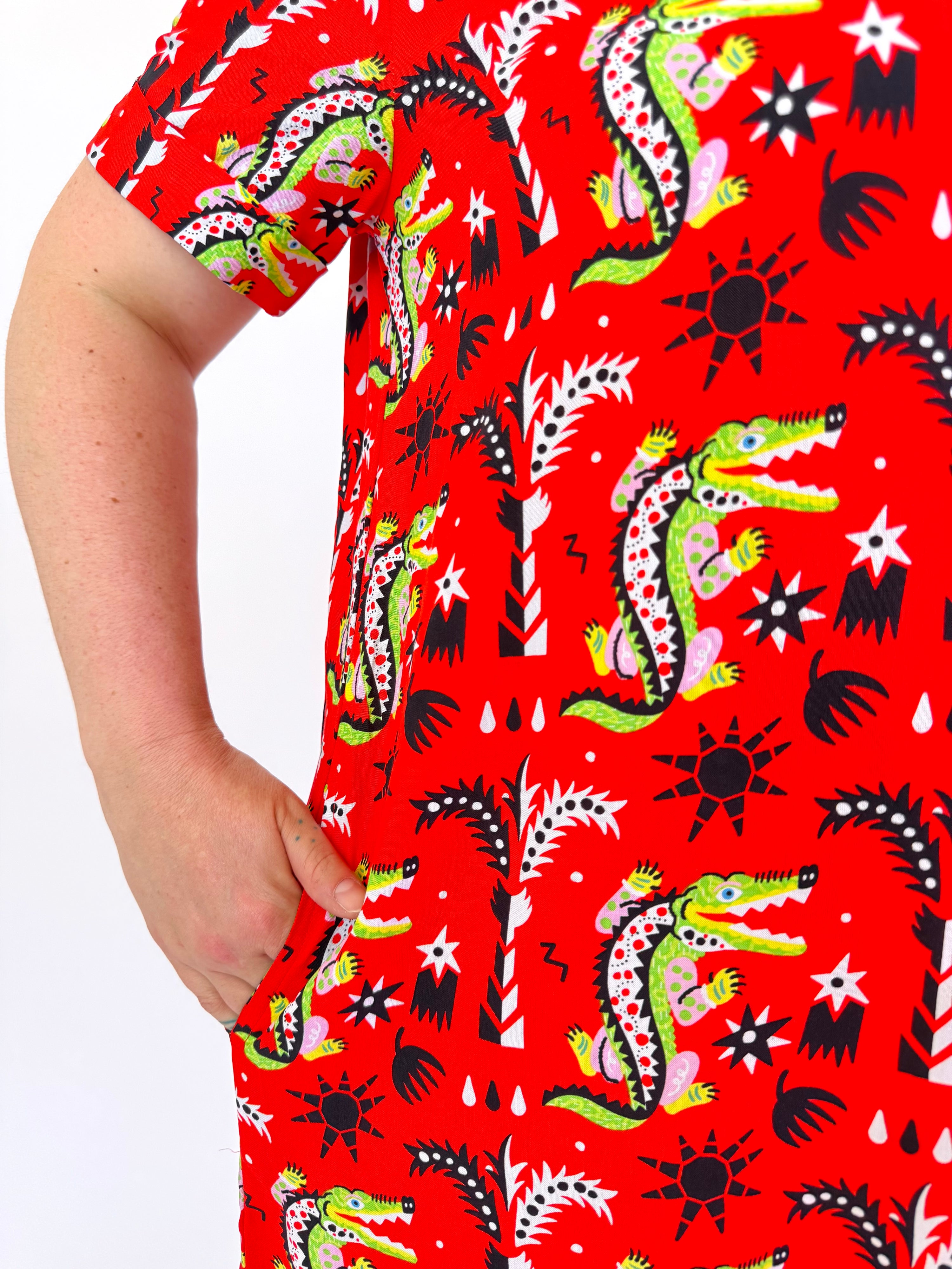 River Dress Crocodilo