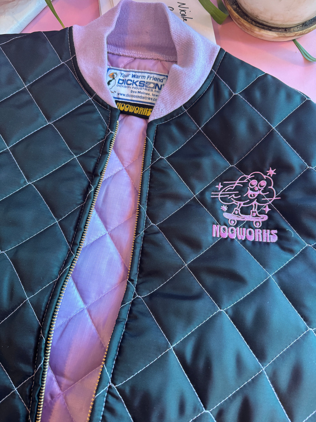 PRESALE Freezer Jacket Black/Lavender