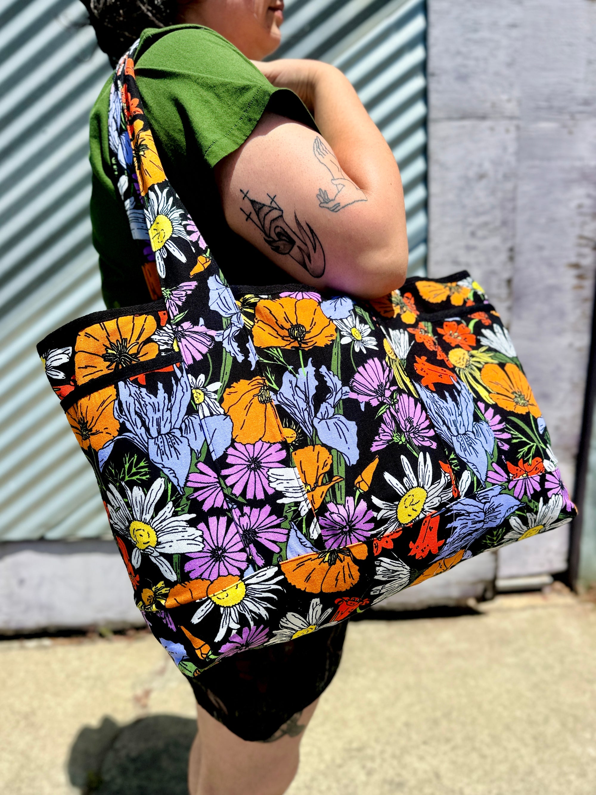 Maker Tote - Wildflowers