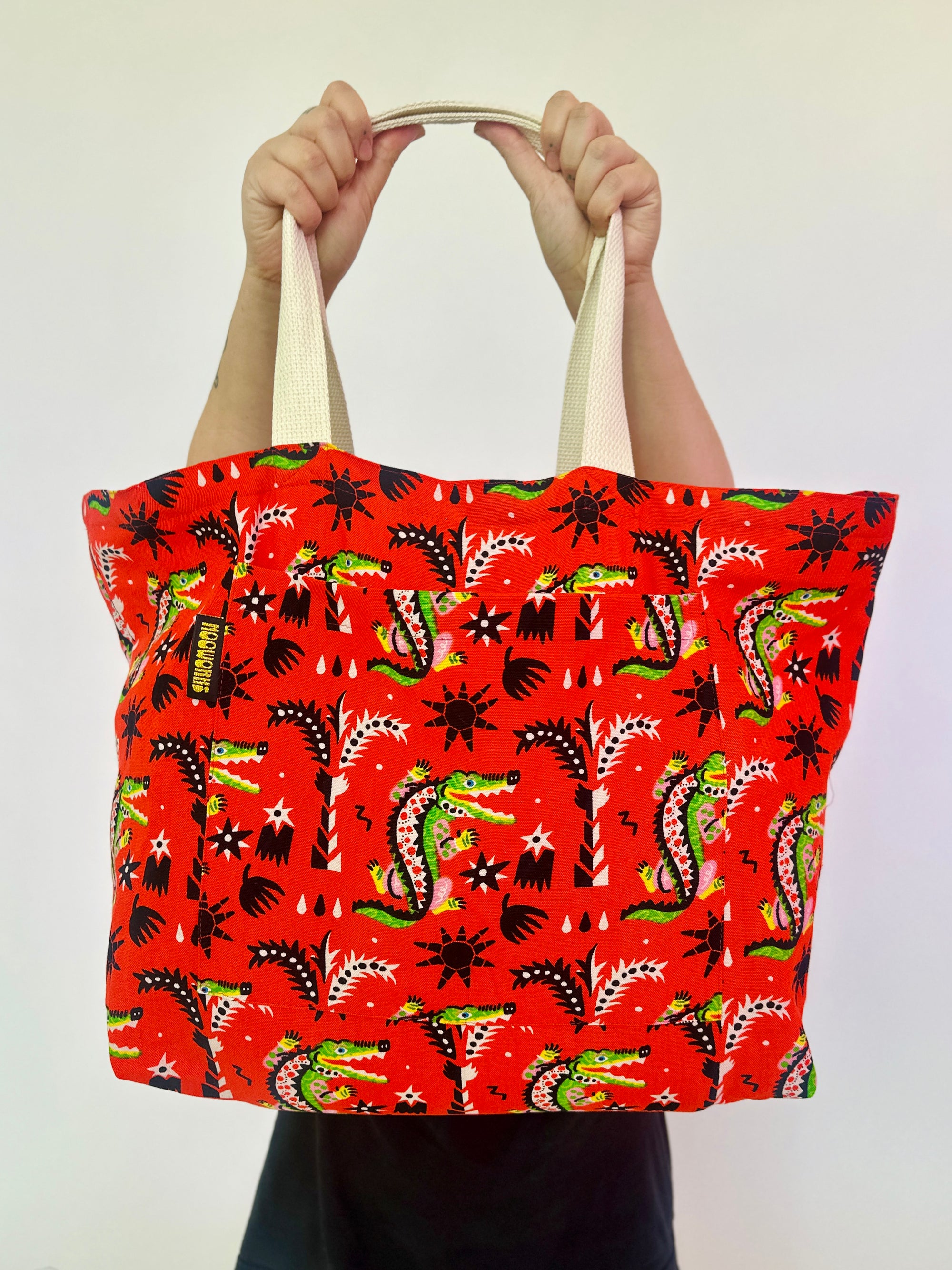 Mega Tote Crocodilo