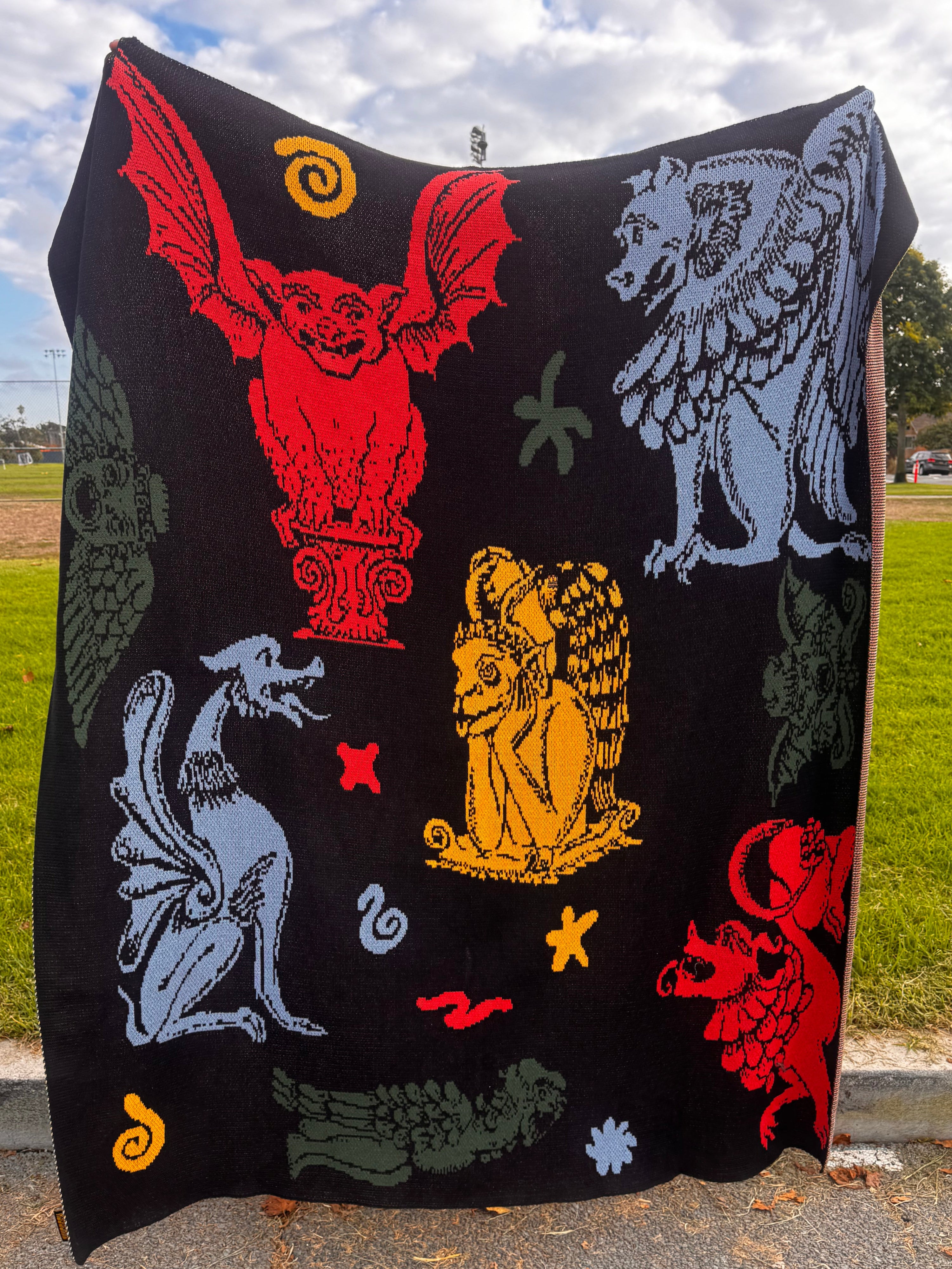 Throw Blanket Gargoyles