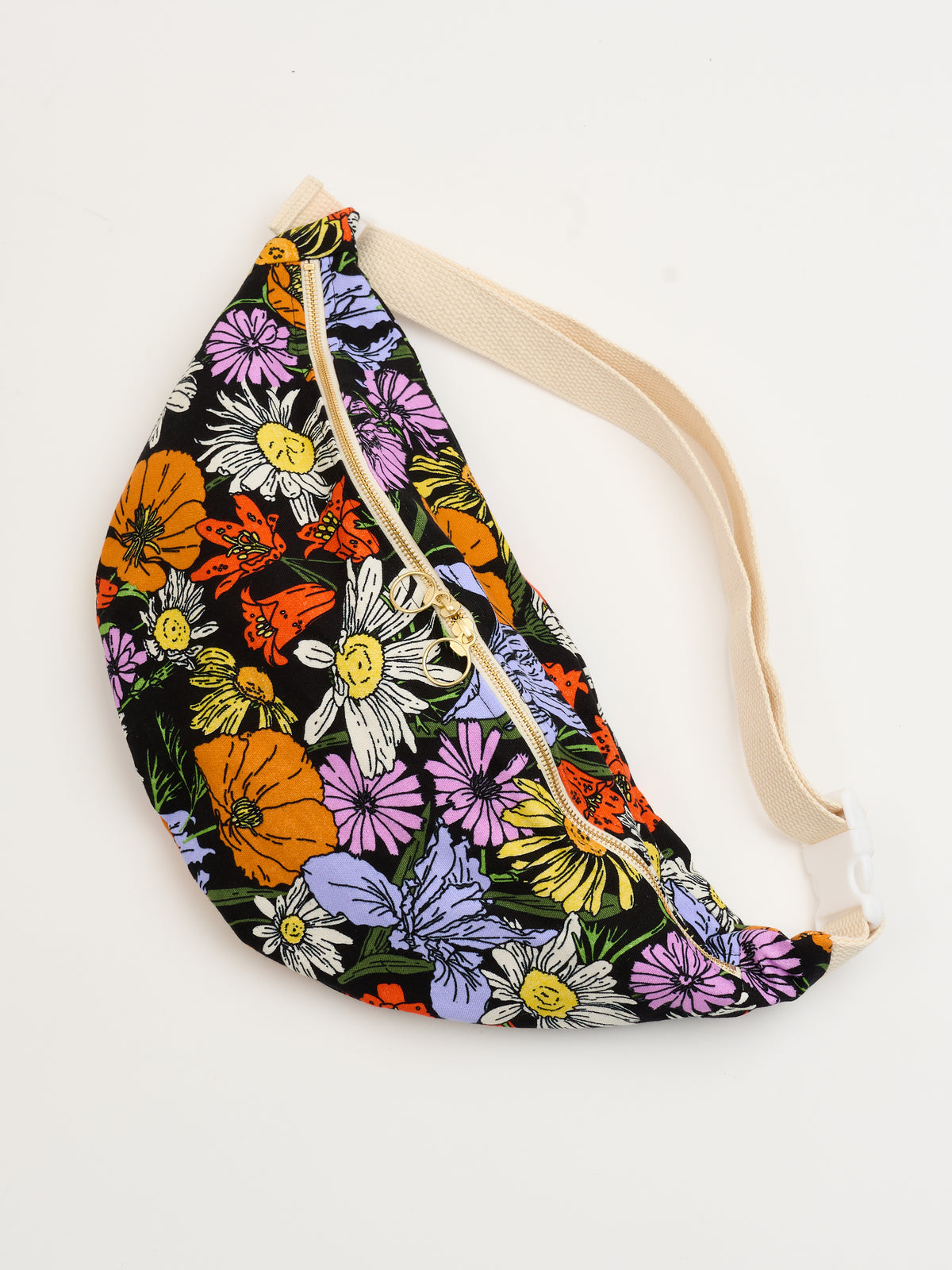 Mini Messenger Bag - Wildflowers