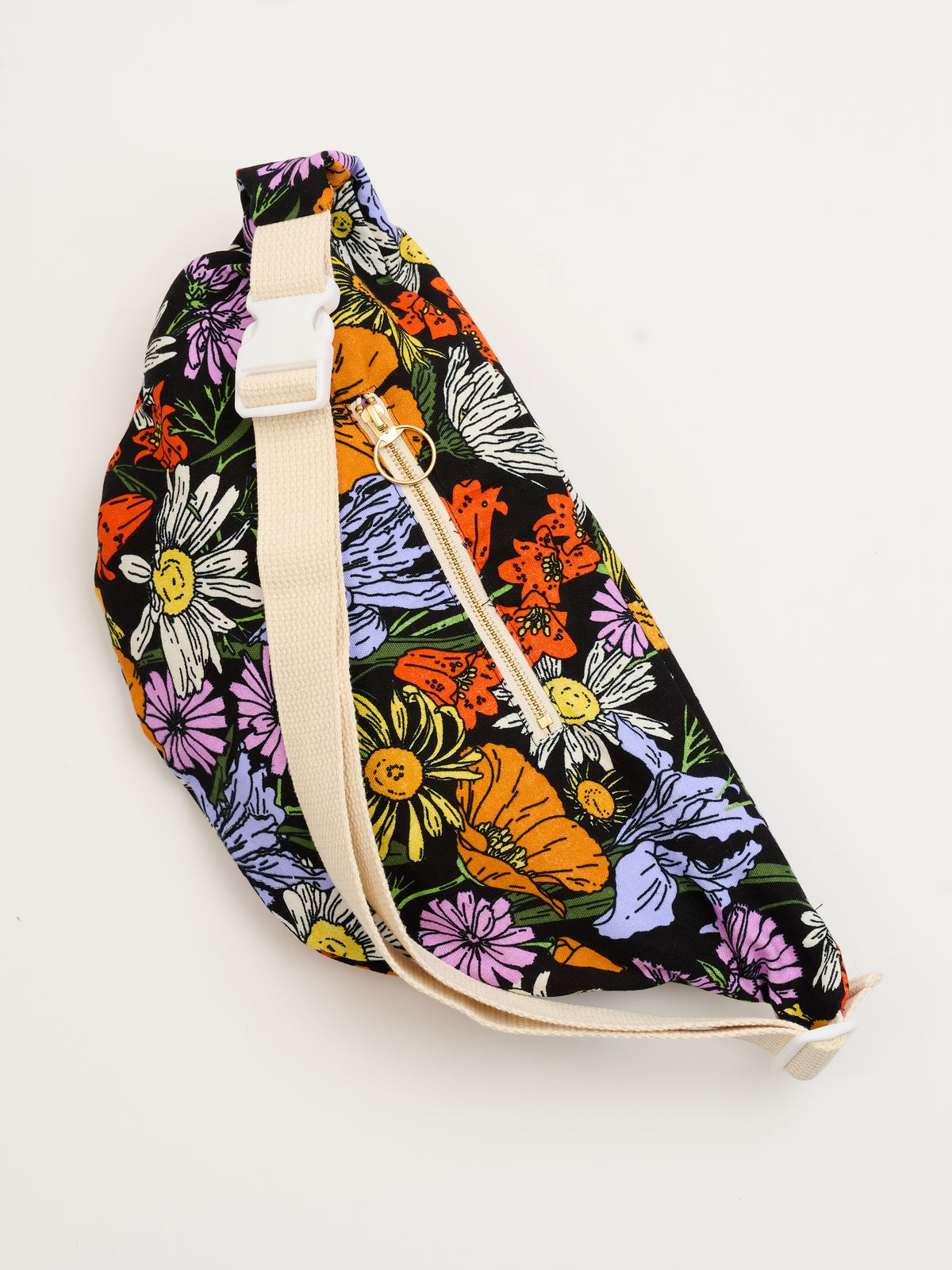 Mini Messenger Bag - Wildflowers