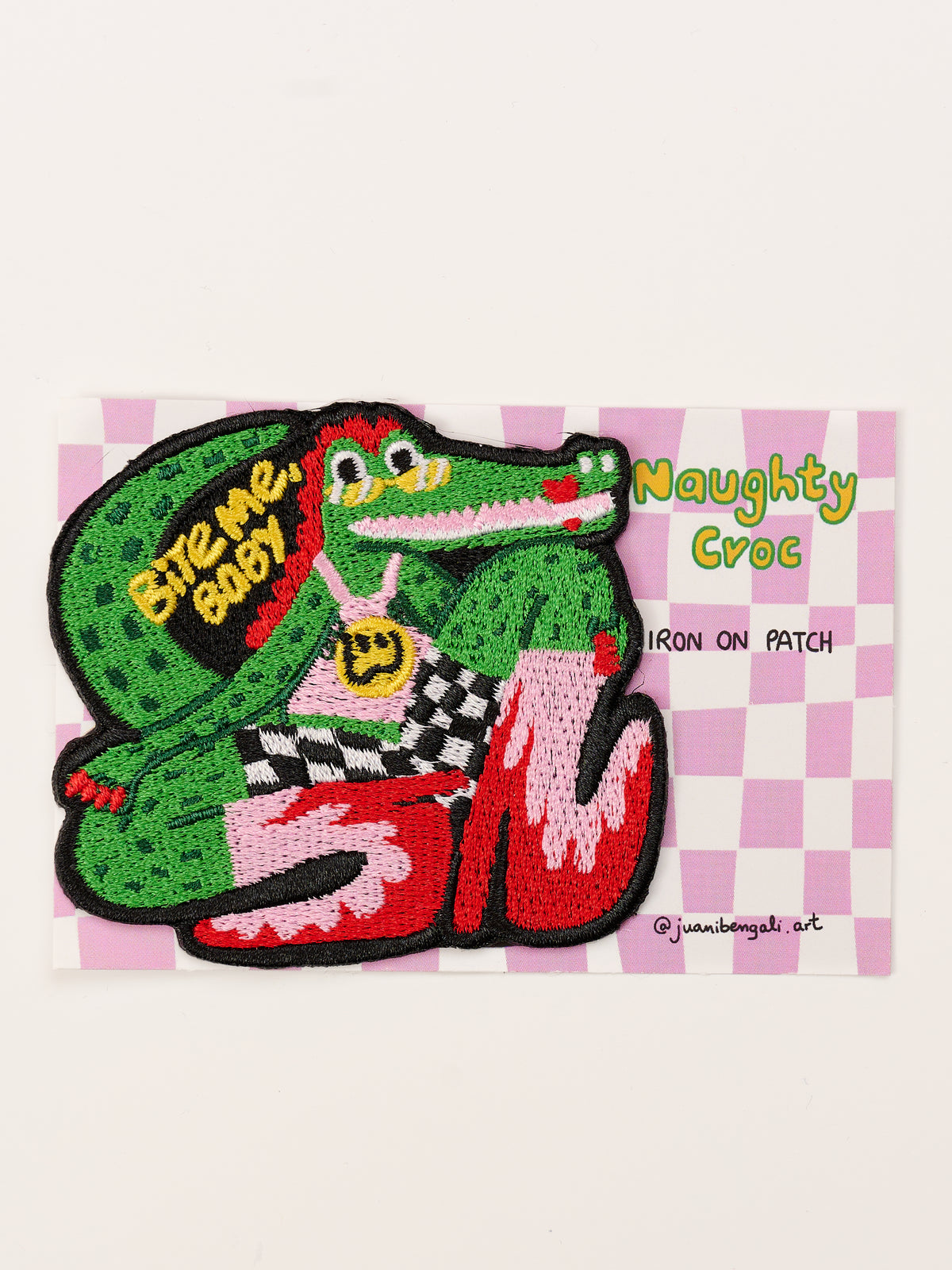 Naughty Croc Patch