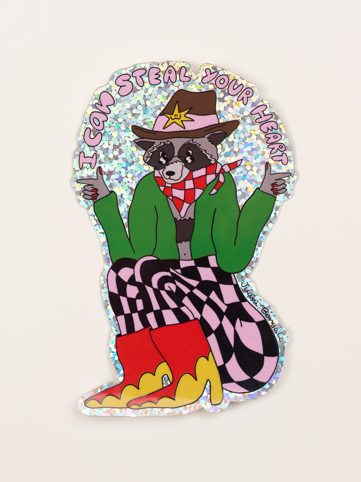 I Can Steal Your Heart Sticker