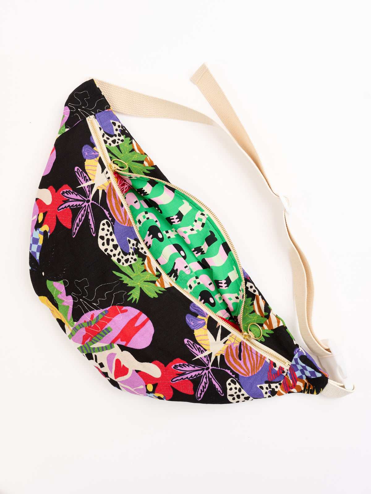Mini Messenger Bag - Organic Chaos