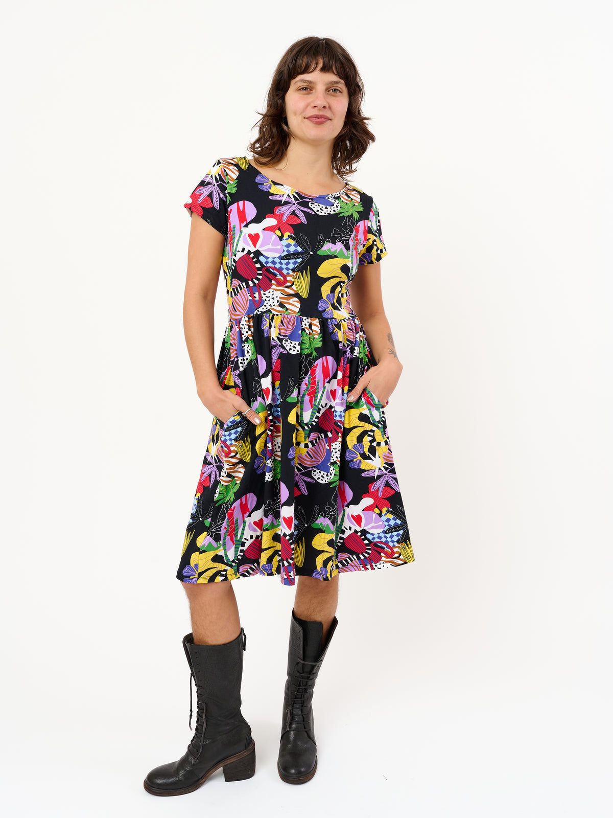 Lucy Dress Organic Chaos
