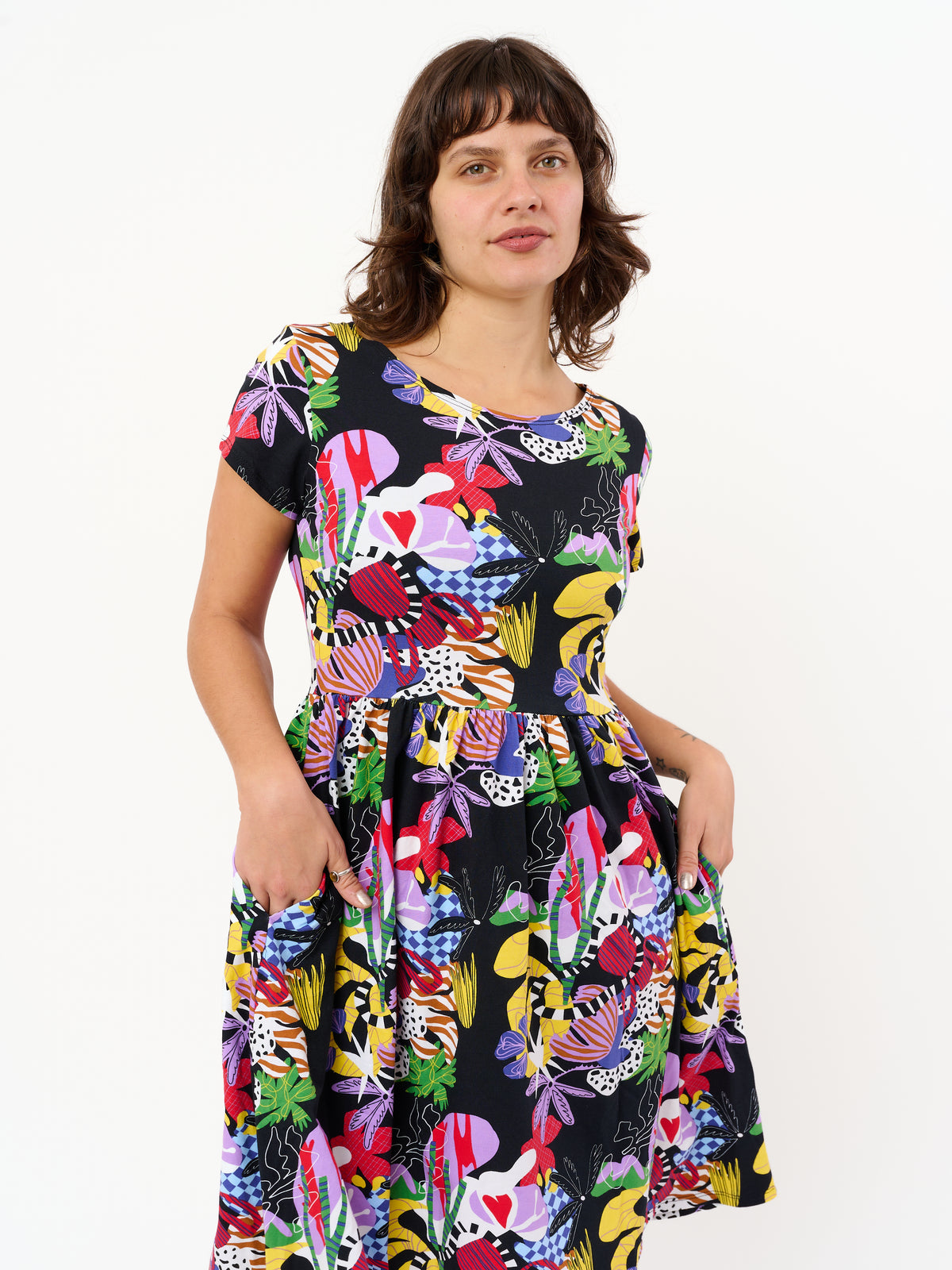 Lucy Dress Organic Chaos