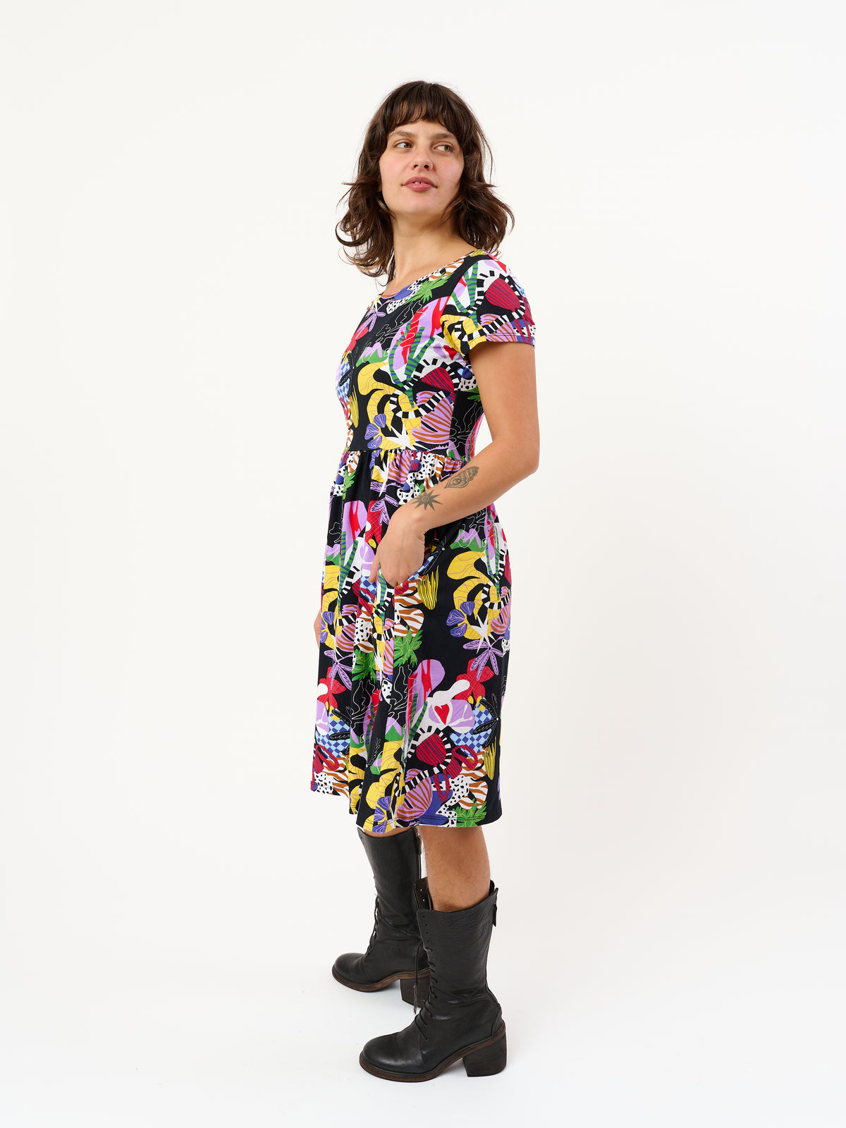 Lucy Dress Organic Chaos