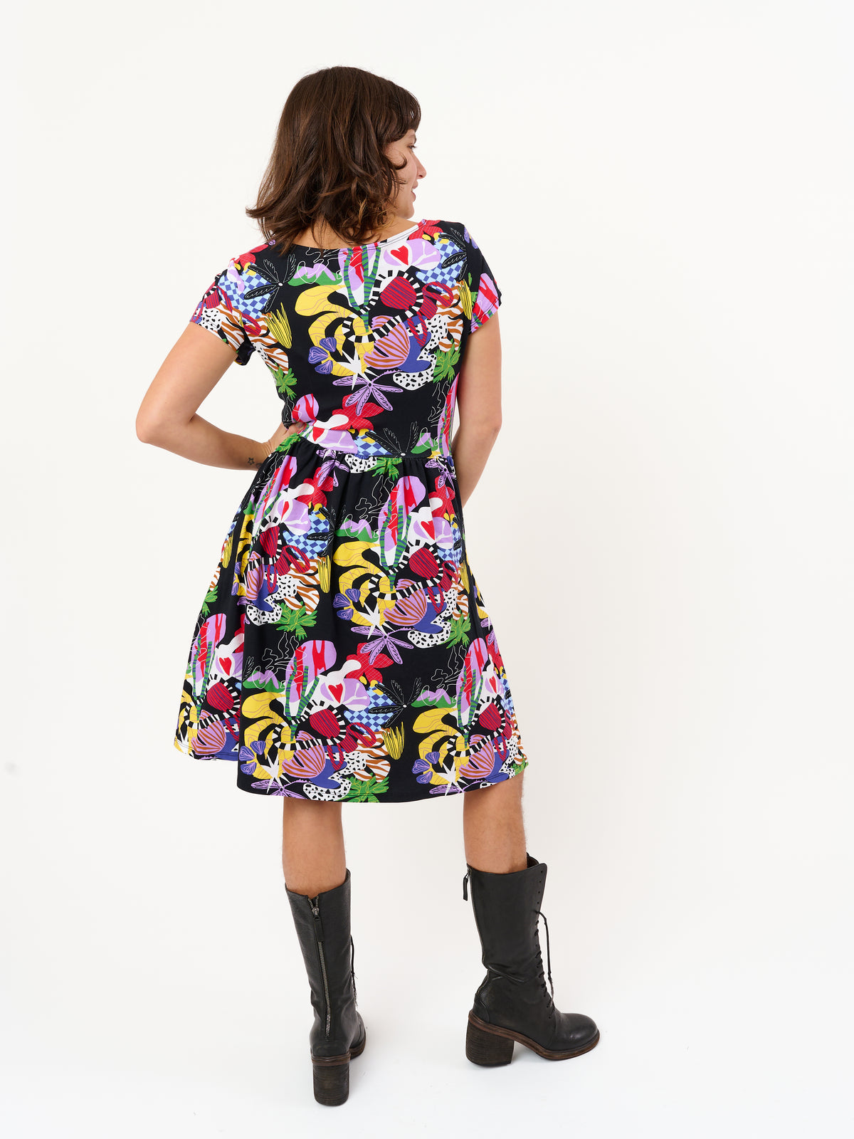 Lucy Dress Organic Chaos