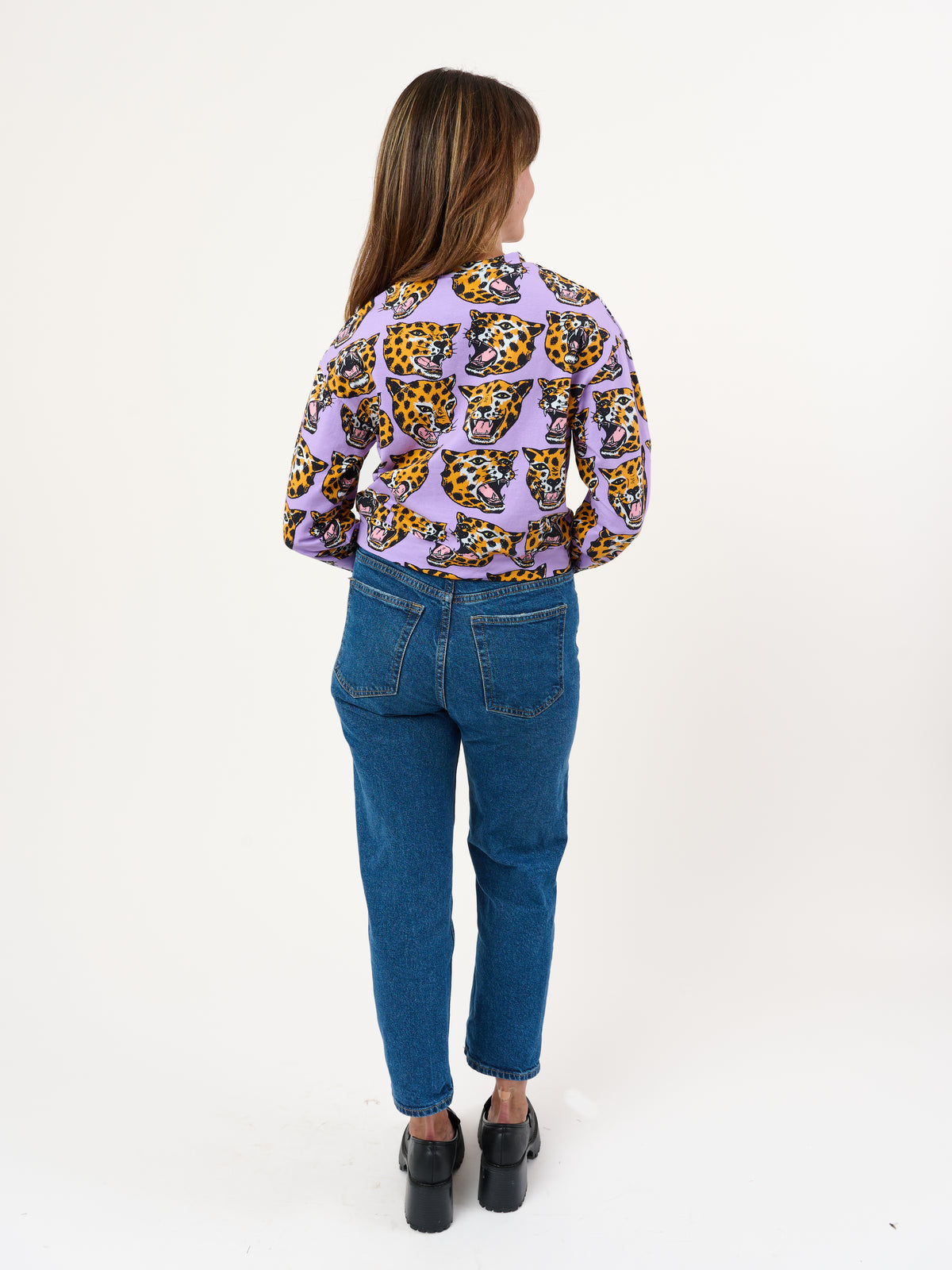 Track Top Cheetah Head