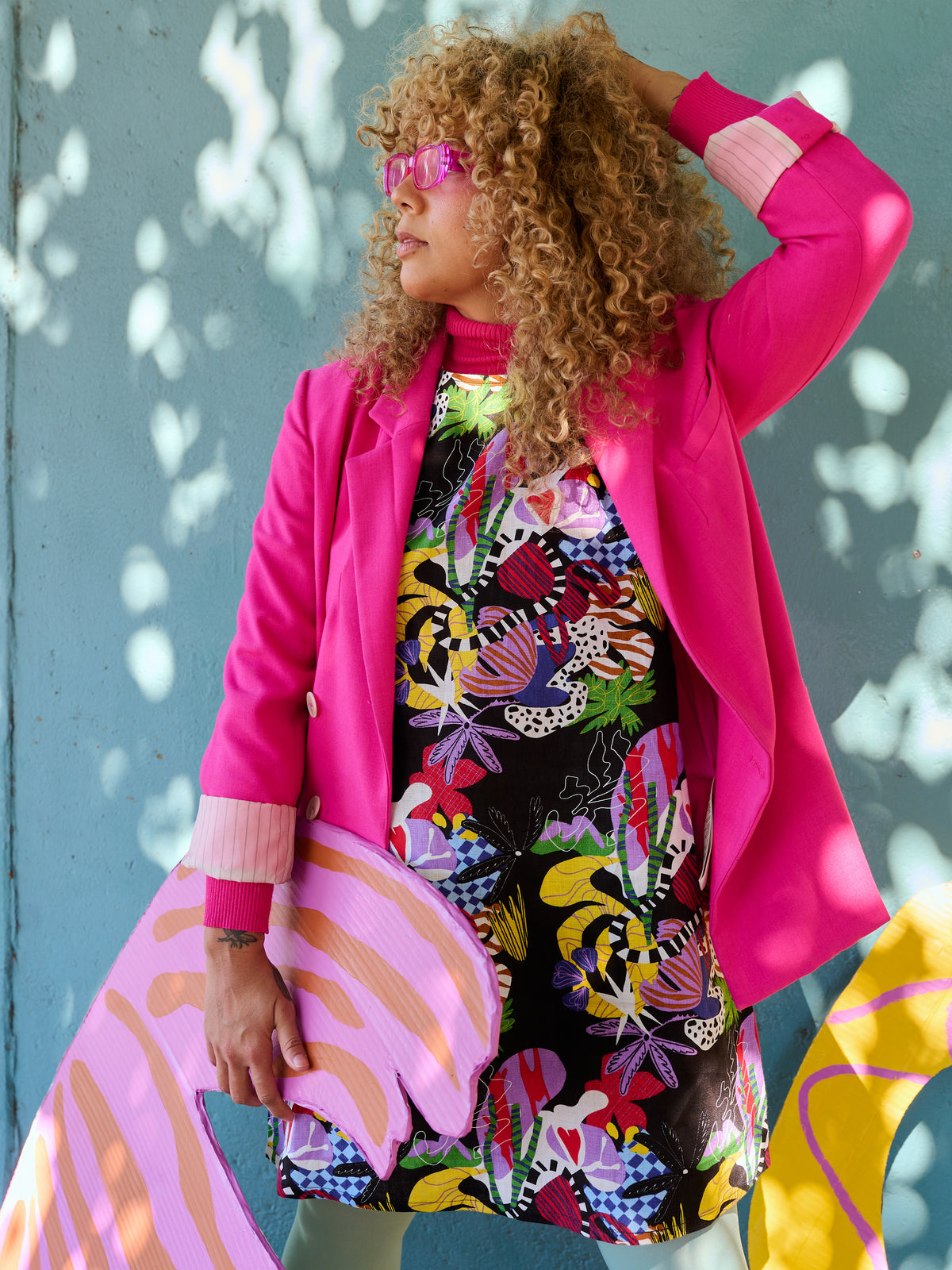 Linen Romy Dress Organic Chaos