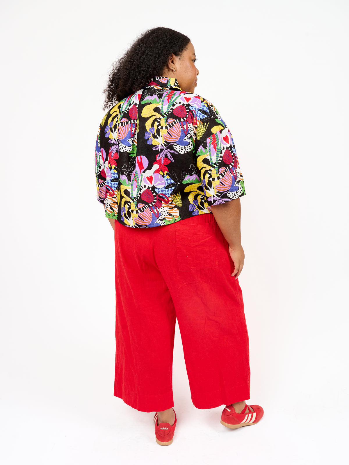 Linen Olivia Top Organic Chaos