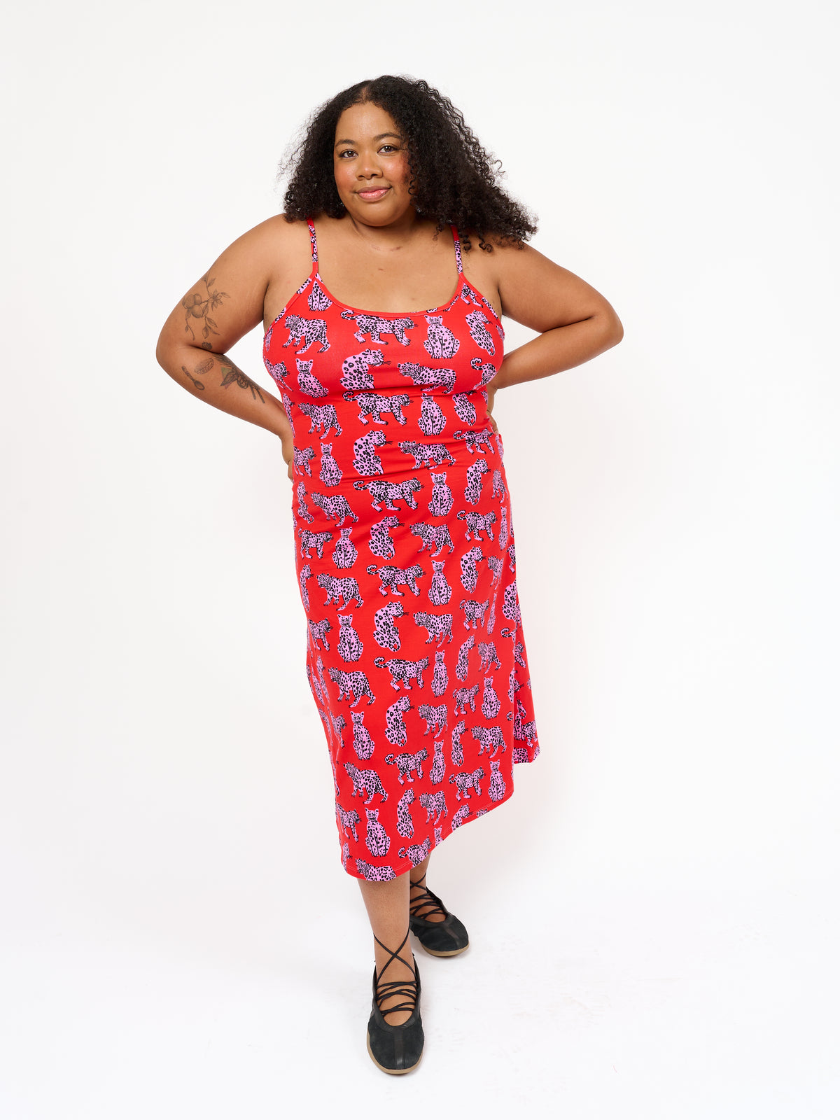 Spaghetti Slip Dress Sondler Cat