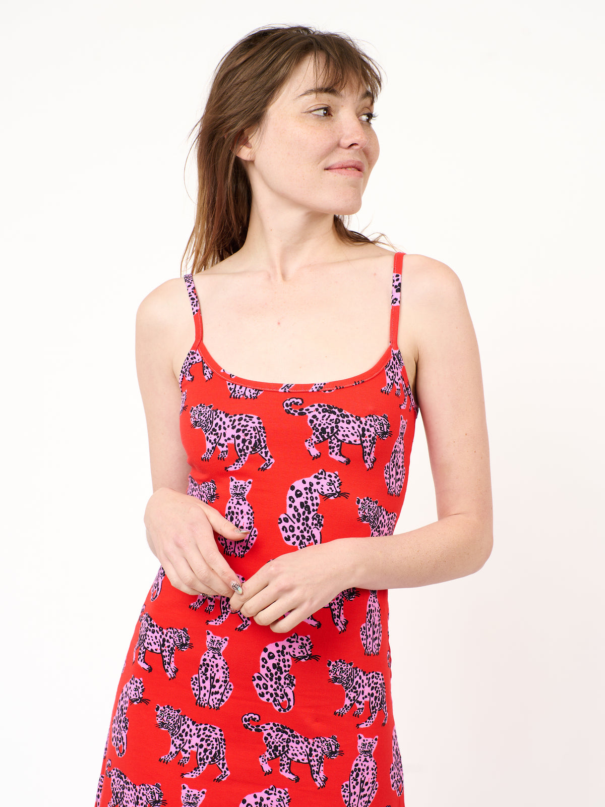 Spaghetti Slip Dress Sondler Cat