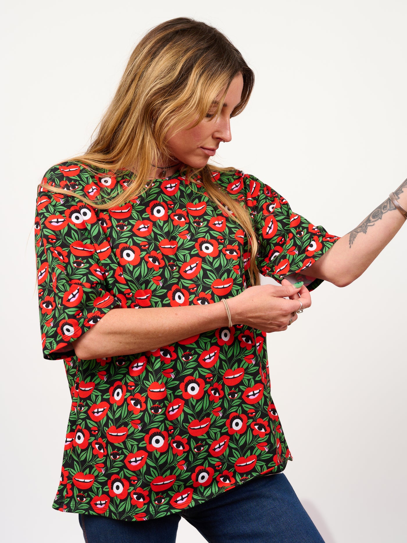 Oversized Tee Poison Ivy