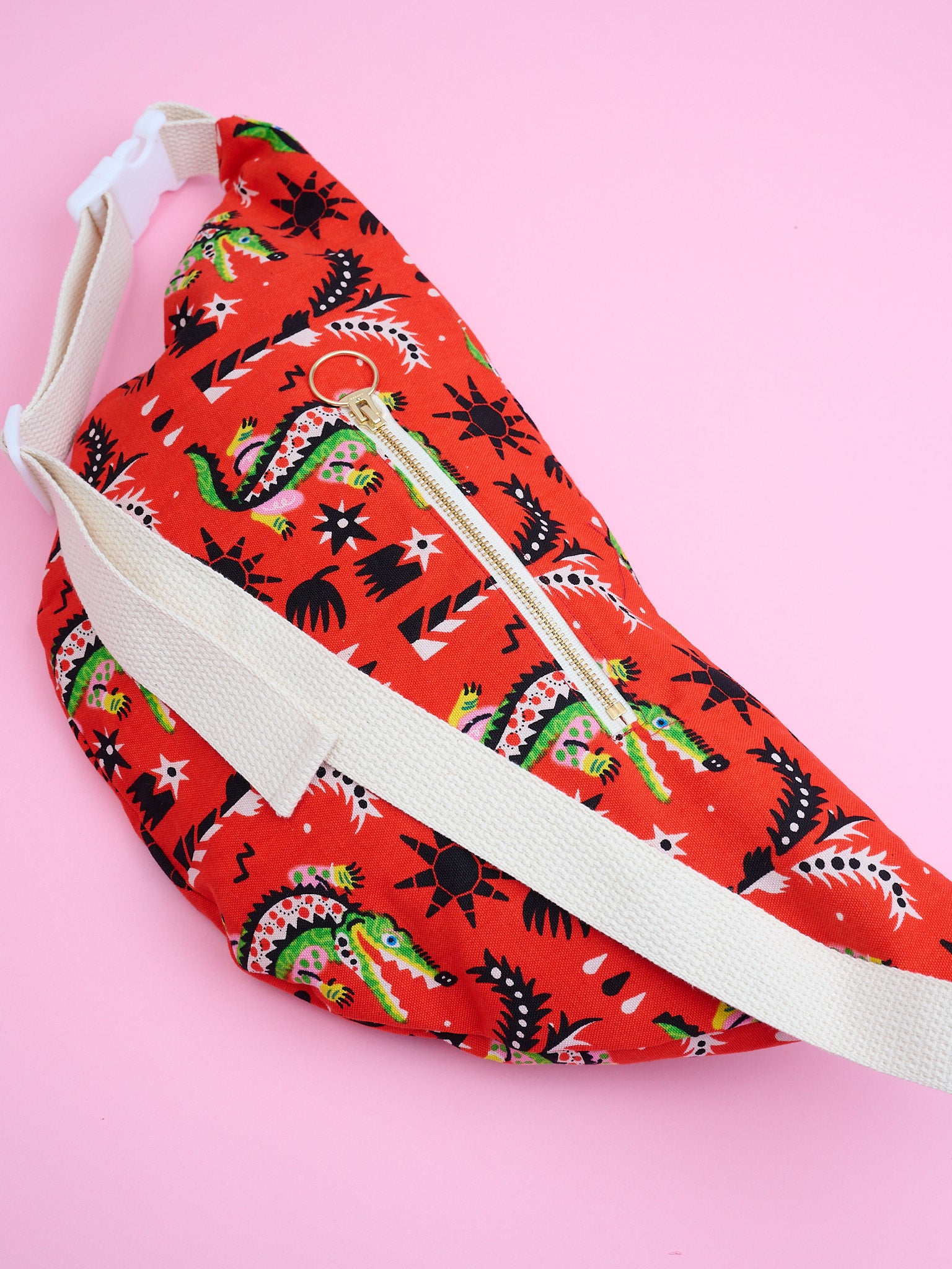 Mini Messenger Bag - Crocodilo