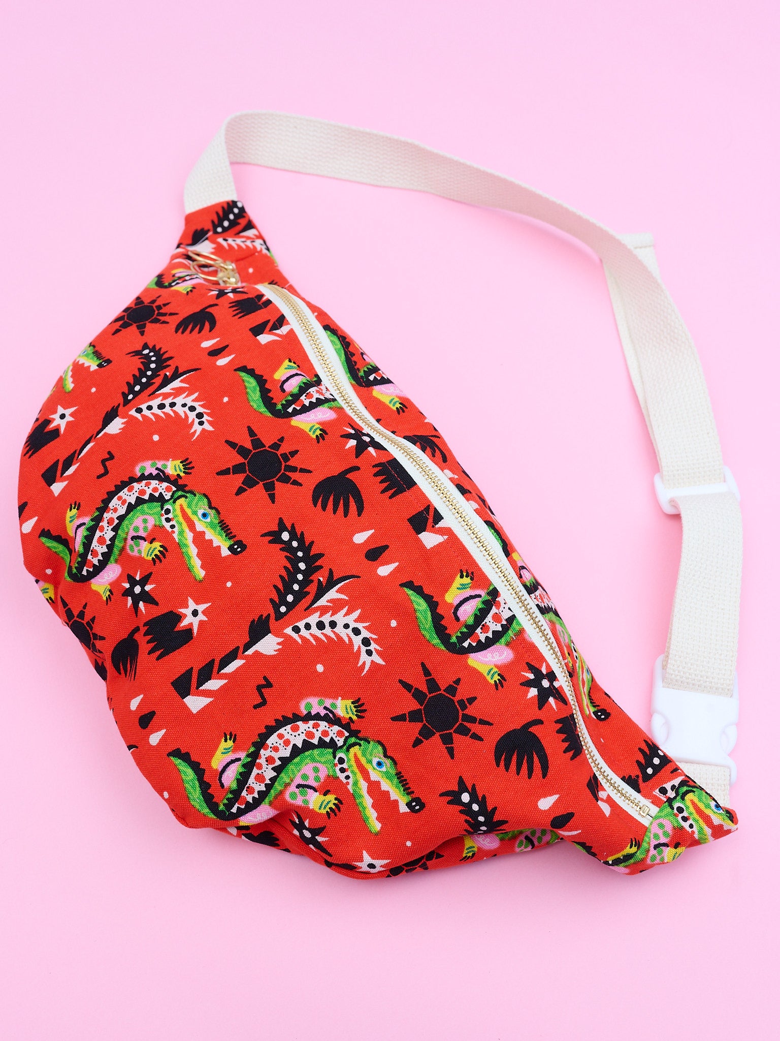 Mini Messenger Bag - Crocodilo