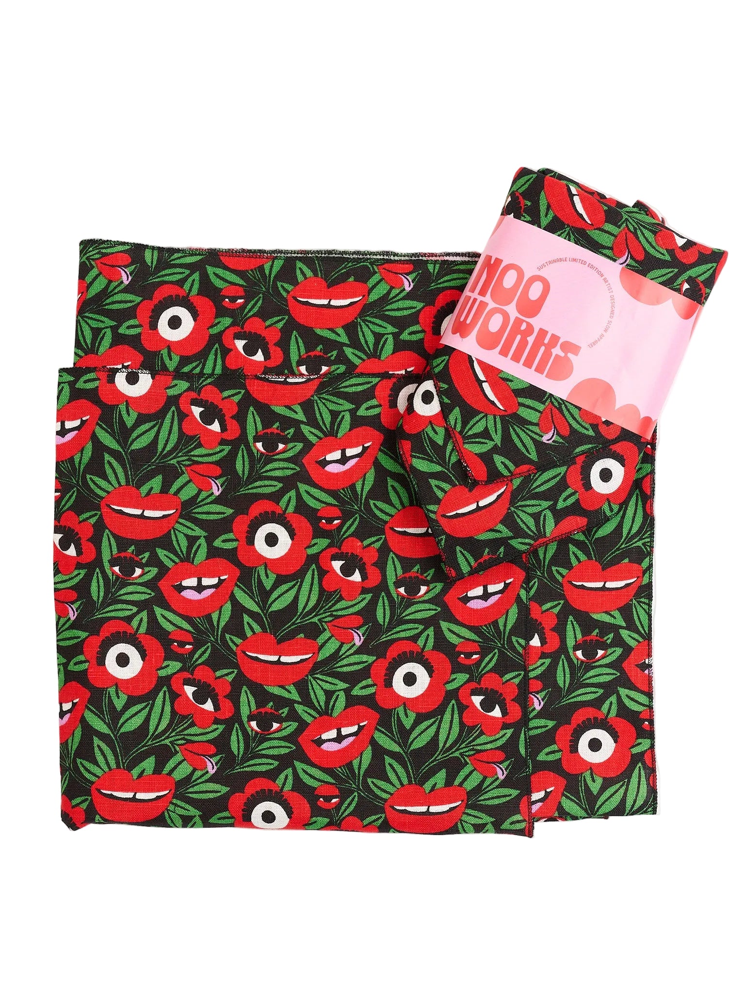 Linen Everything Cloth Set *Poison Ivy*