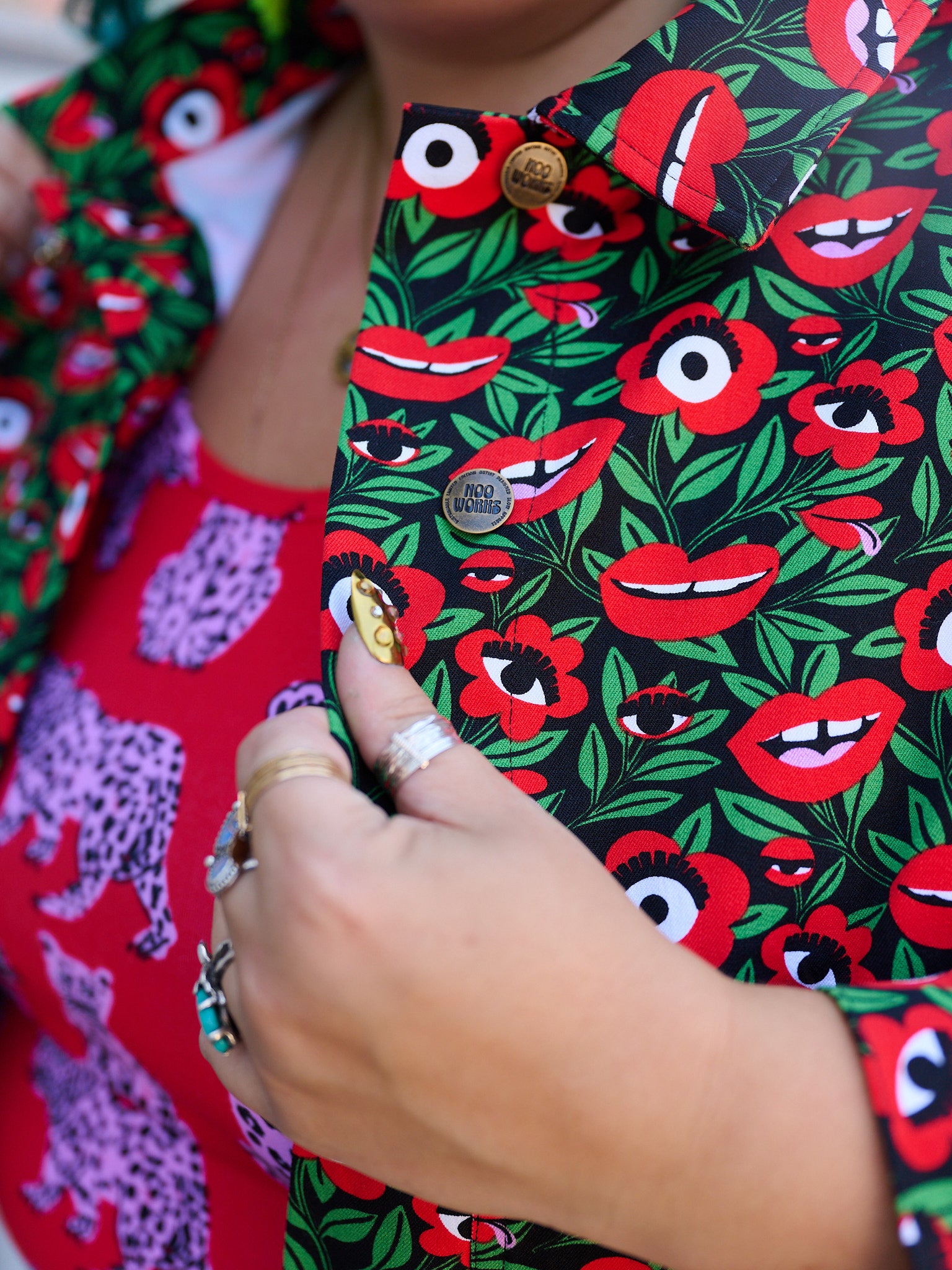 Twill Shorty Jacket Poison Ivy
