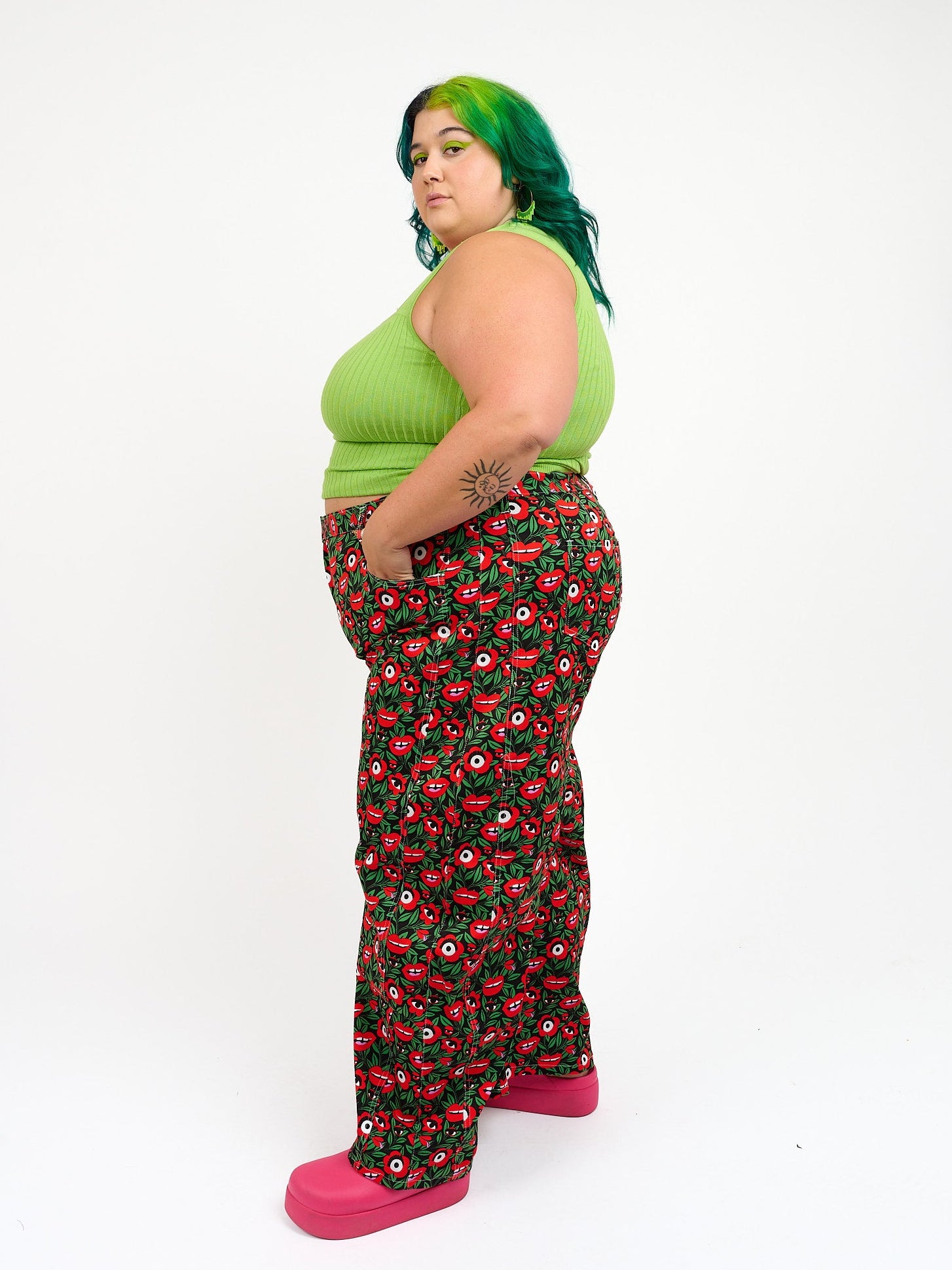 Barrel Pant Poison Ivy