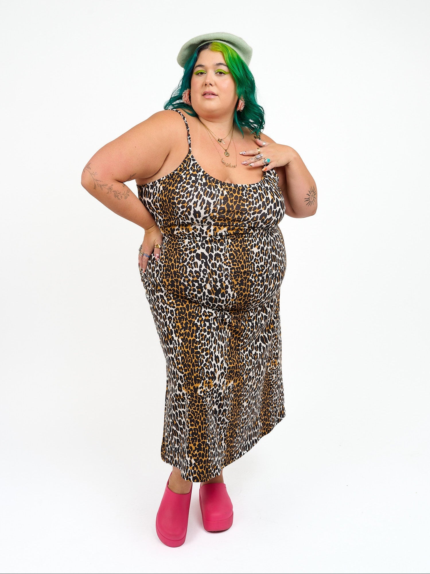 Spaghetti Slip Dress Wildcat