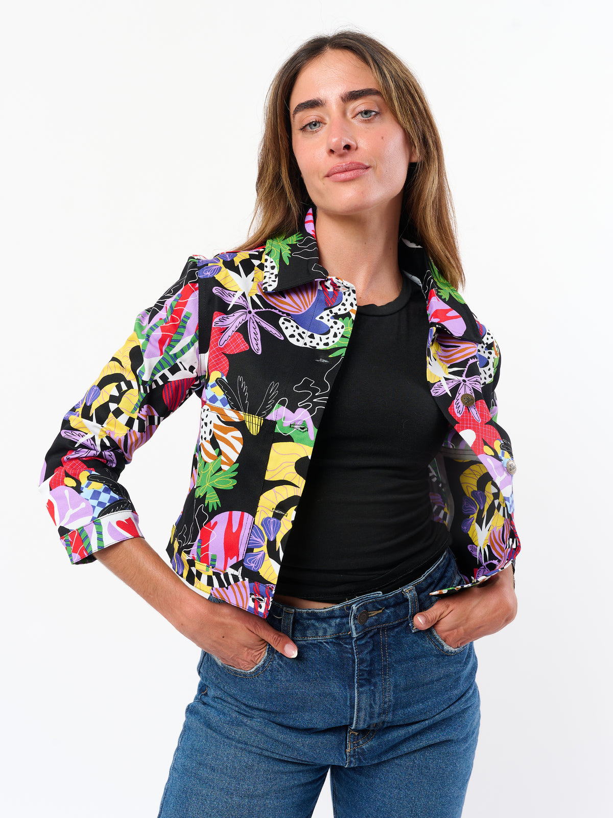 Twill Shorty Jacket Organic Chaos