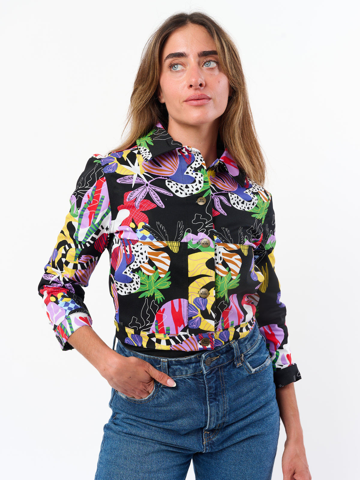 Twill Shorty Jacket Organic Chaos