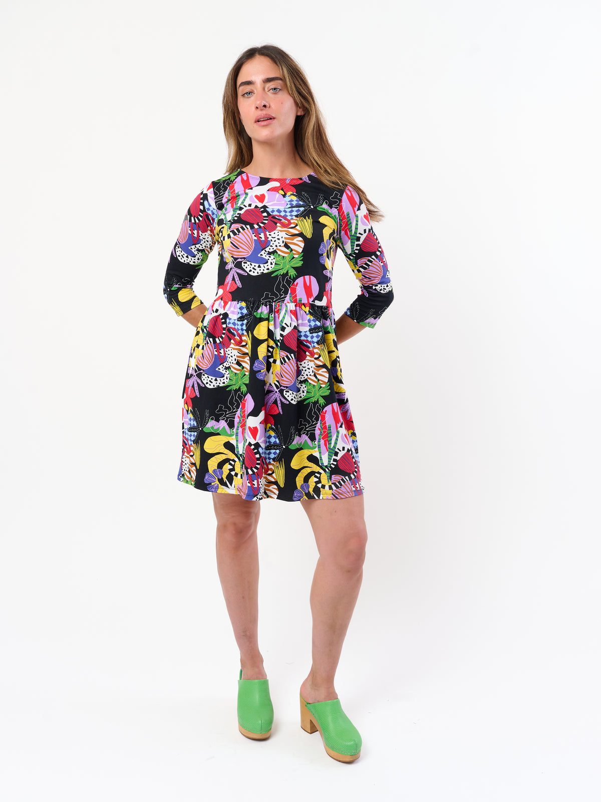 Daphne Dress Organic Chaos