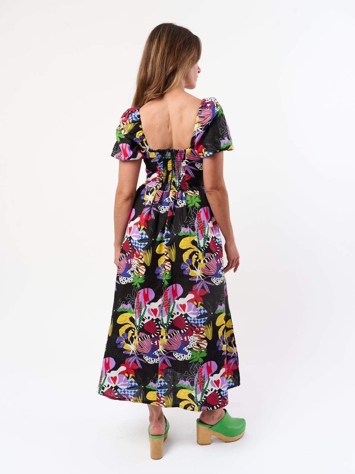 Linen Princess Dress Organic Chaos
