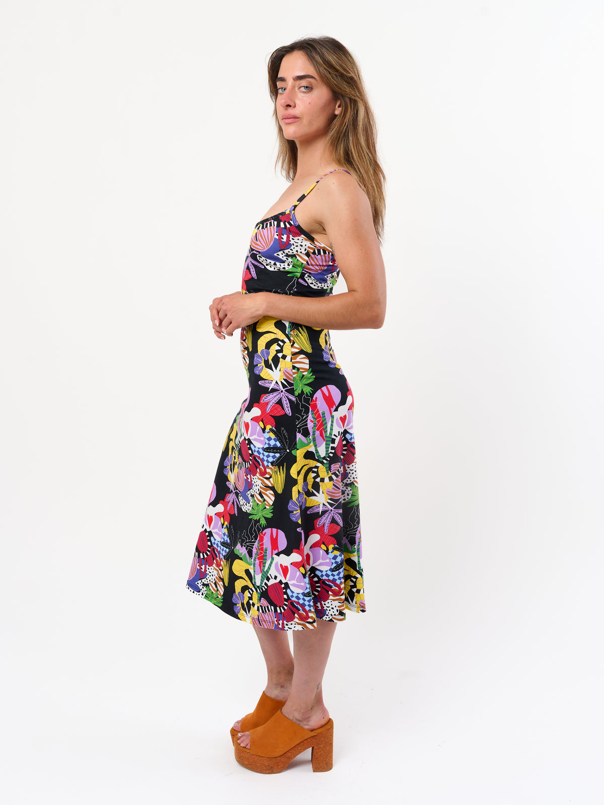 Spaghetti Slip Dress Organic Chaos