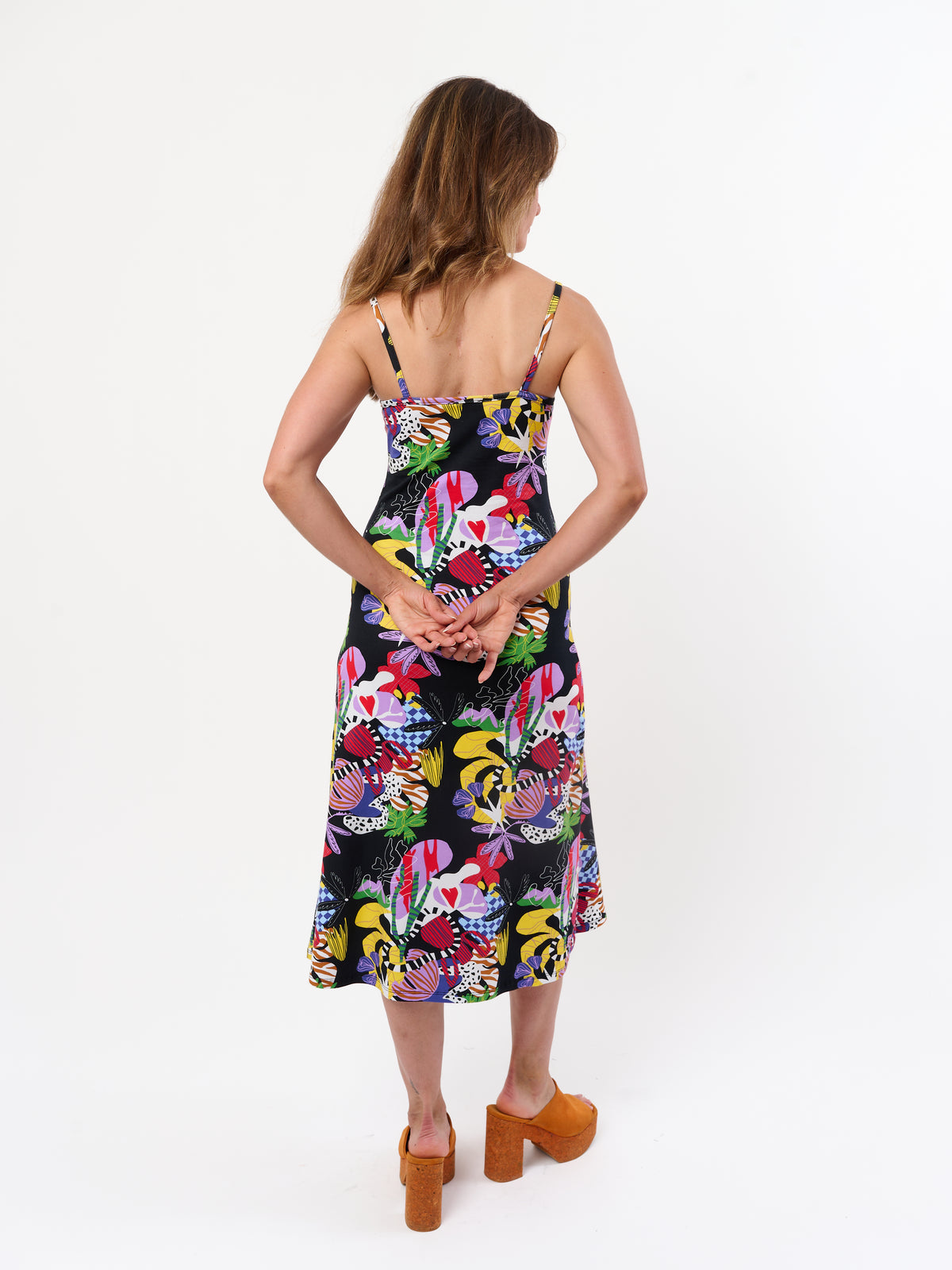 Spaghetti Slip Dress Organic Chaos