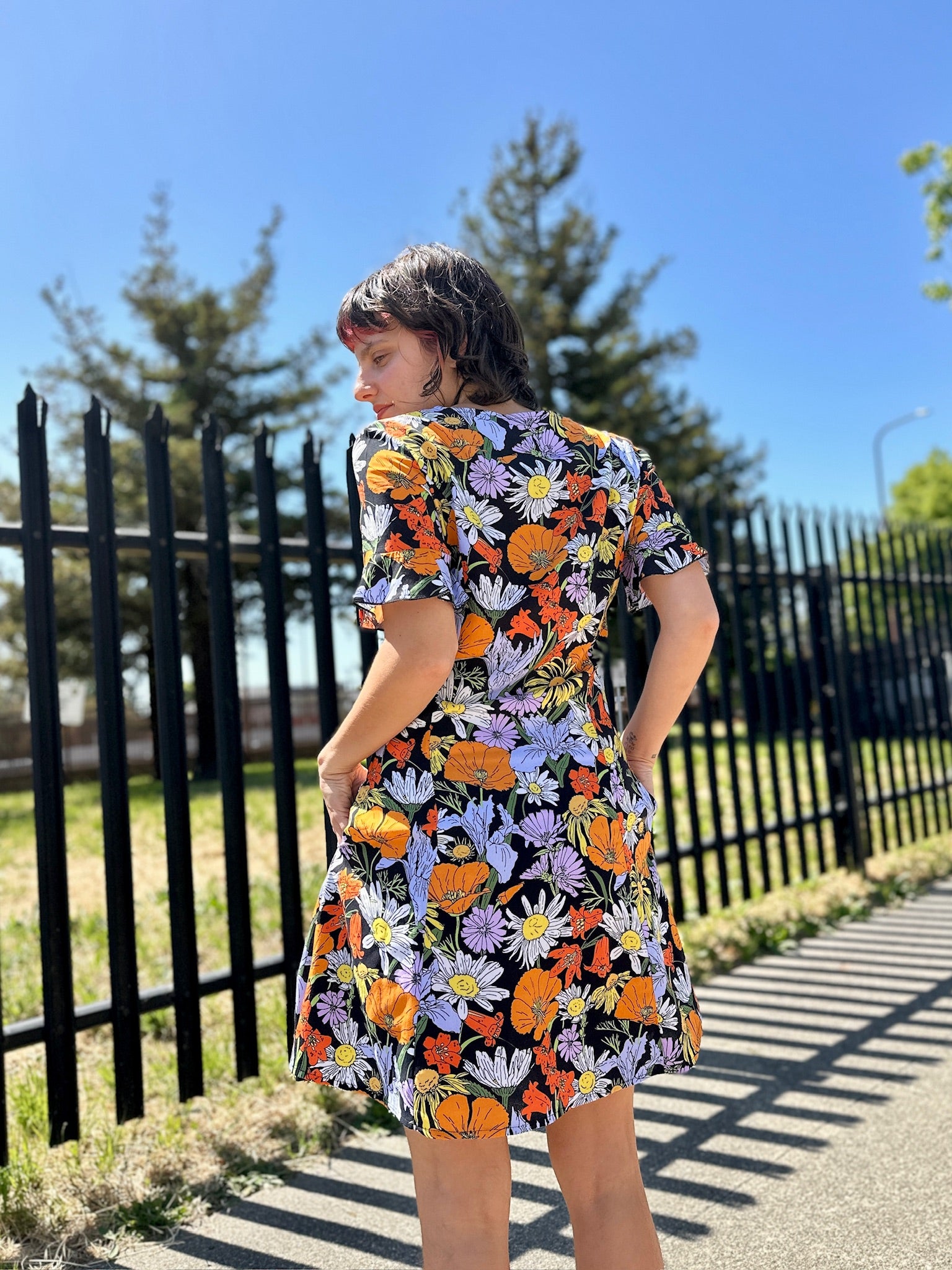 Winona Dress Wildflowers