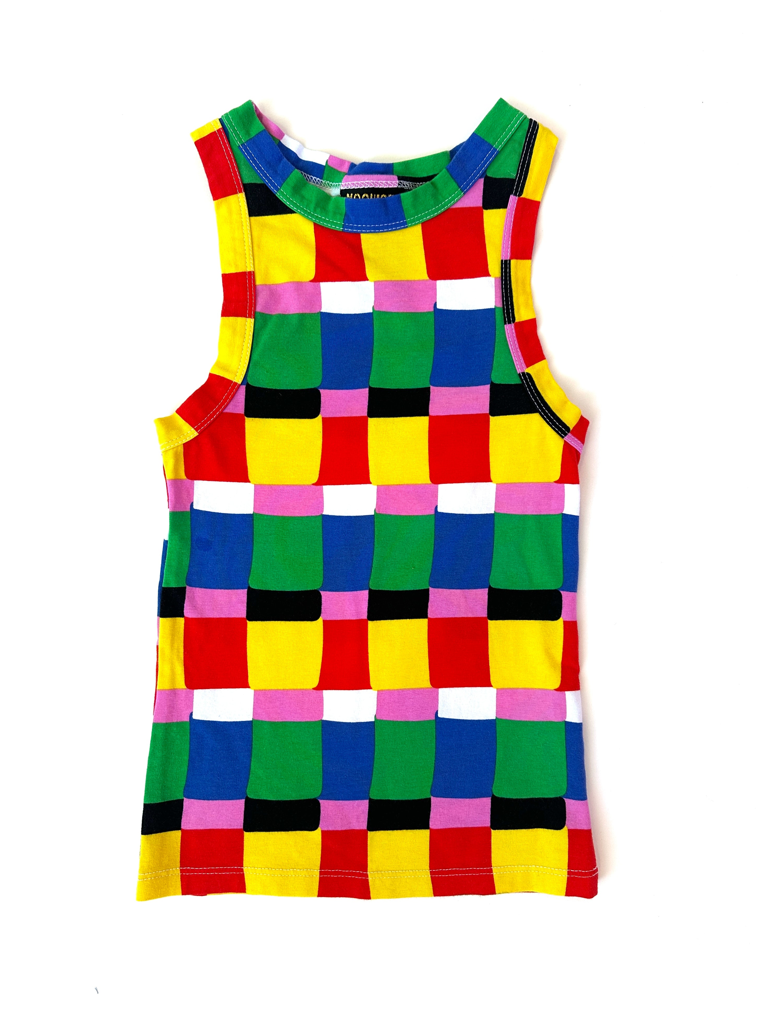 Kids Racerback Tank Candy Weave