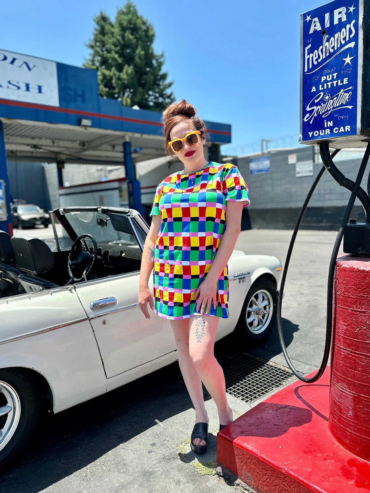 Tee Dress Candy Weave