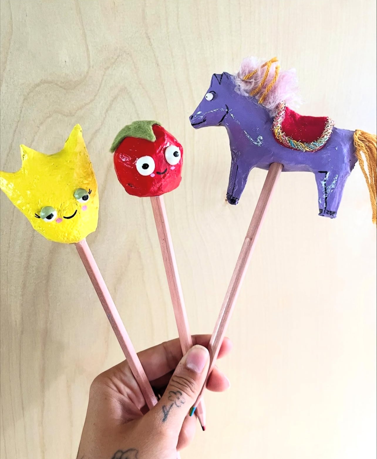 Rainbow Pencil Pals