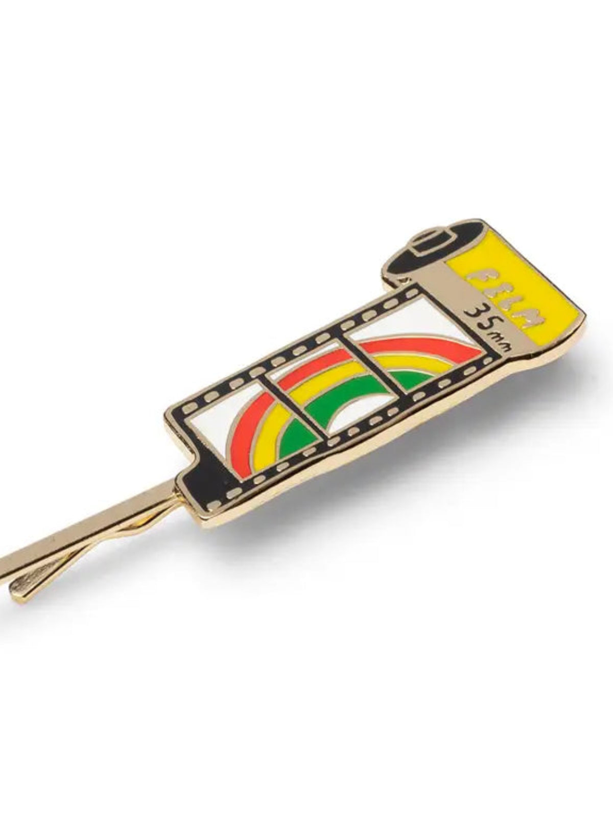 Rainbow 35mm Film Hairpin