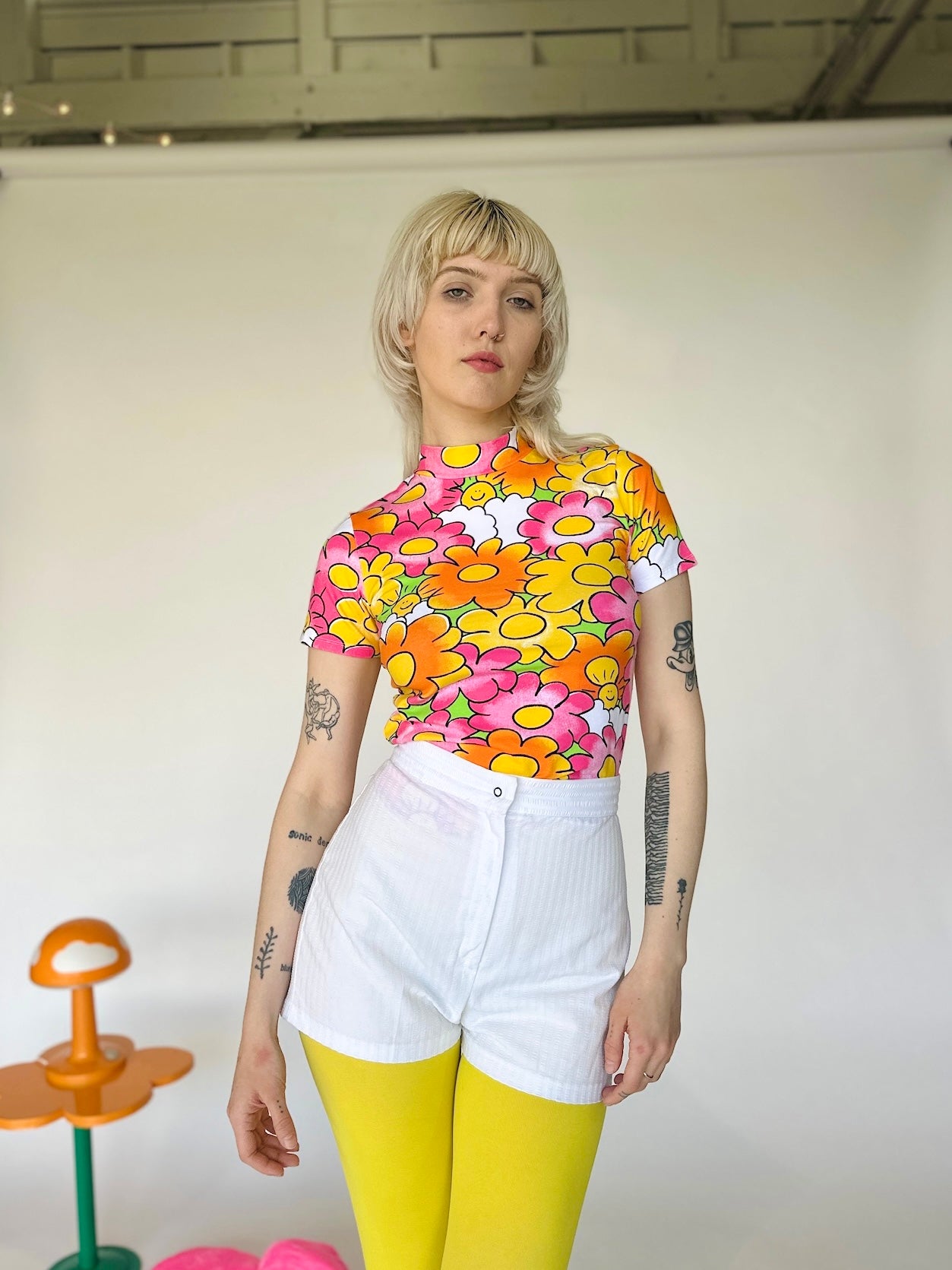 Mock Neck Sunny Side Up
