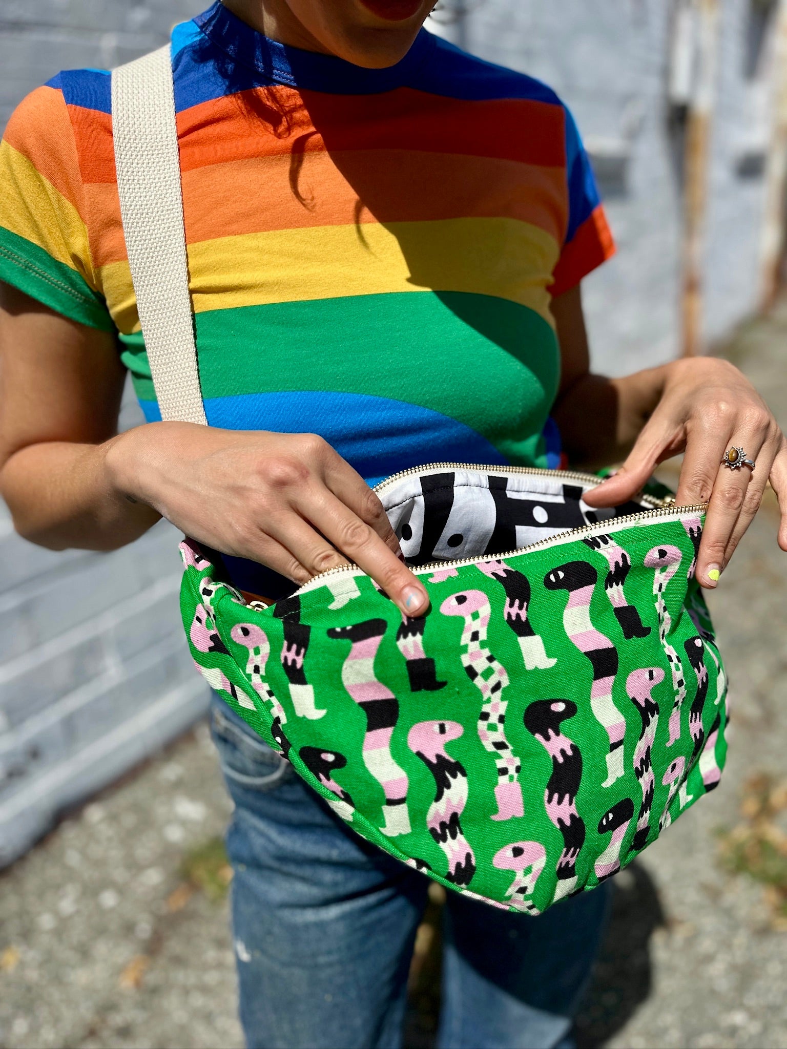Mini Messenger Bag - Sssnakes