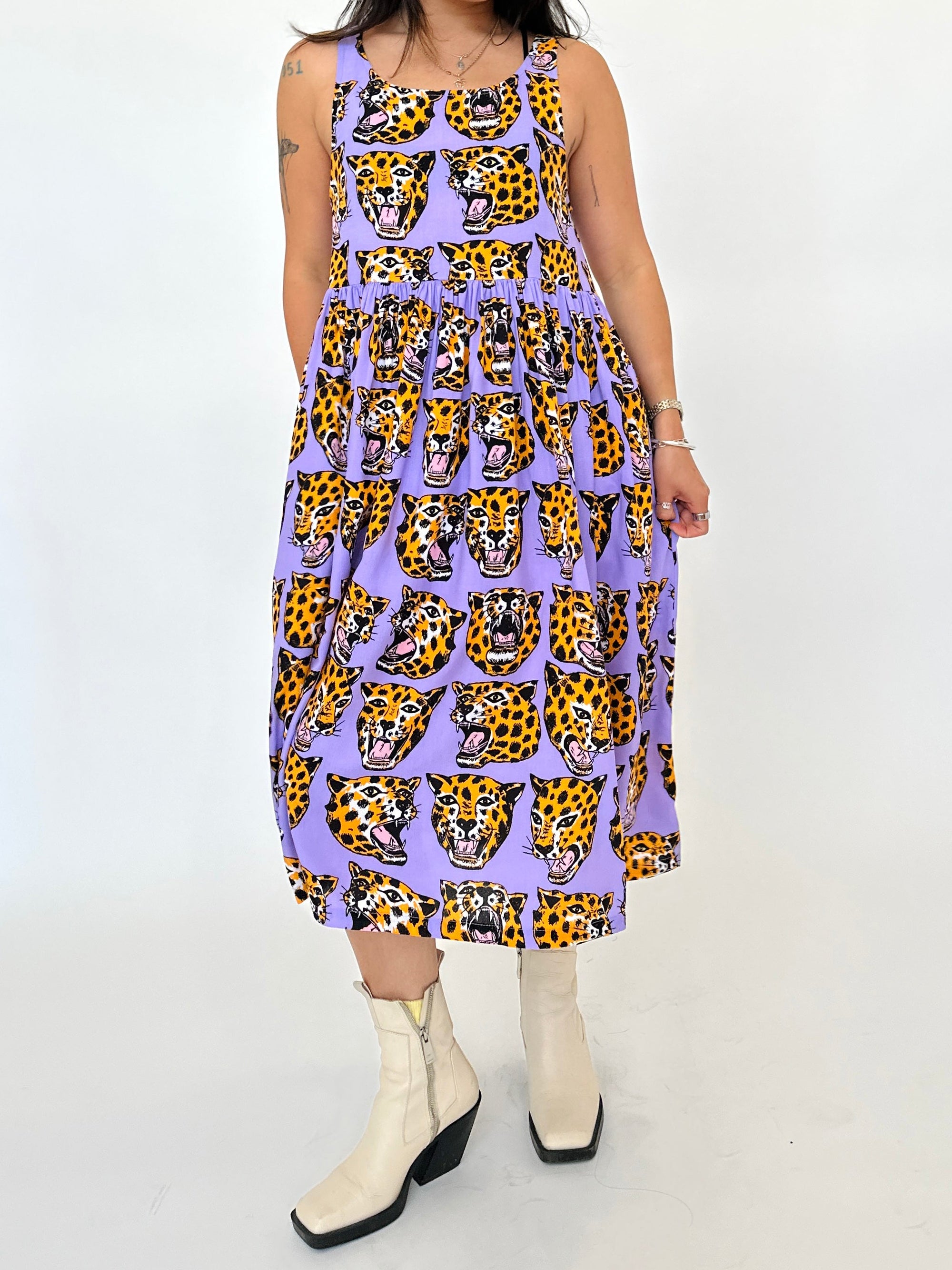 Rayon Naomi Cheetah Head