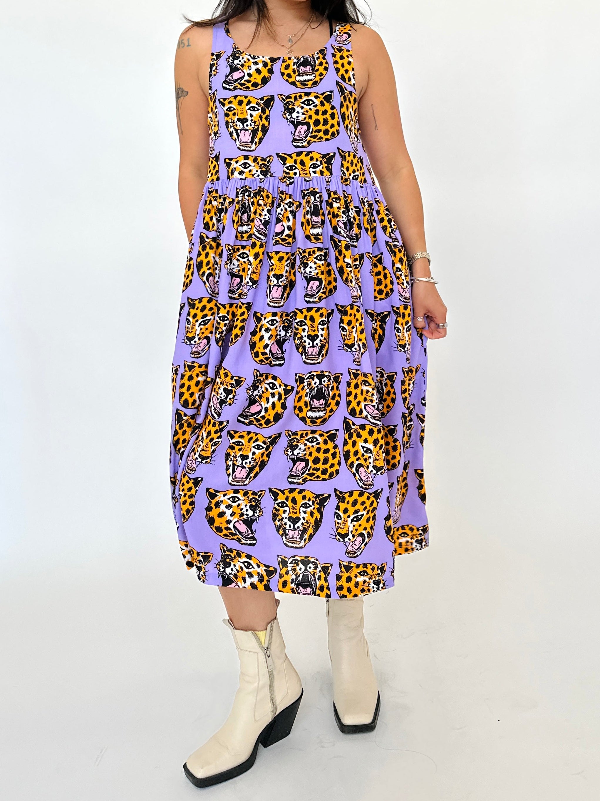 Rayon Naomi Cheetah Head
